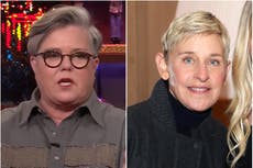 Rosie O’Donnell says Ellen DeGeneres once ‘hurt her feelings’: ‘I never really got over it’