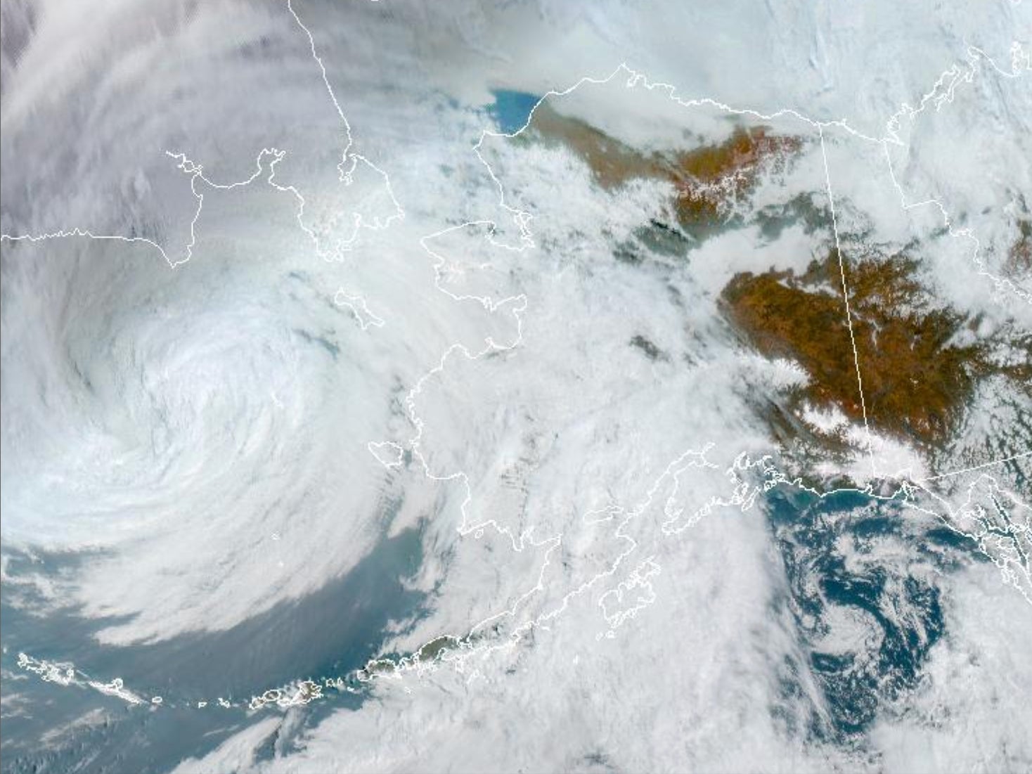 ‘Historically powerful’ storm to hit Alaska this weekend with seas up to 54 feet high