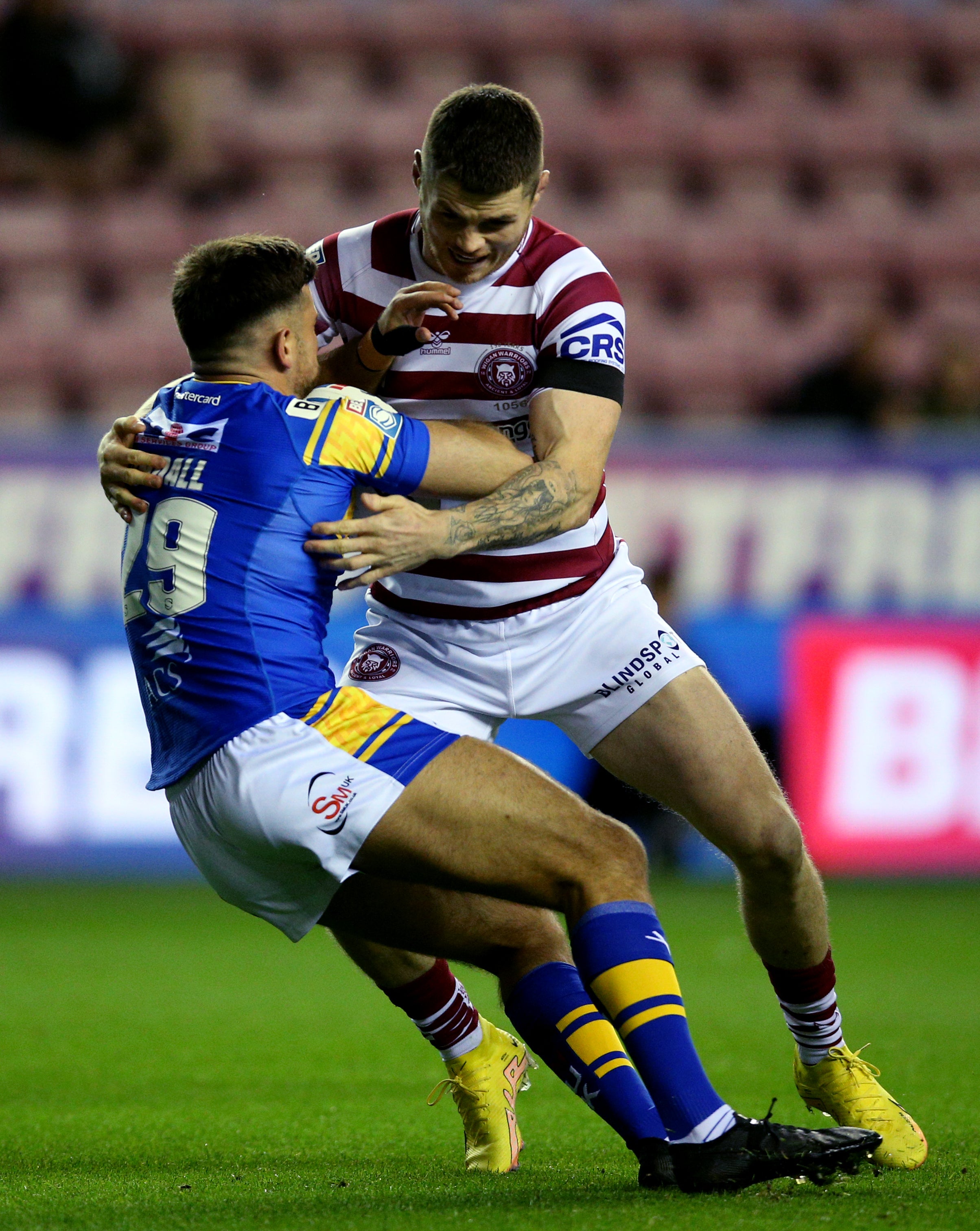 John Bateman was sent off (Nigel French/PA)