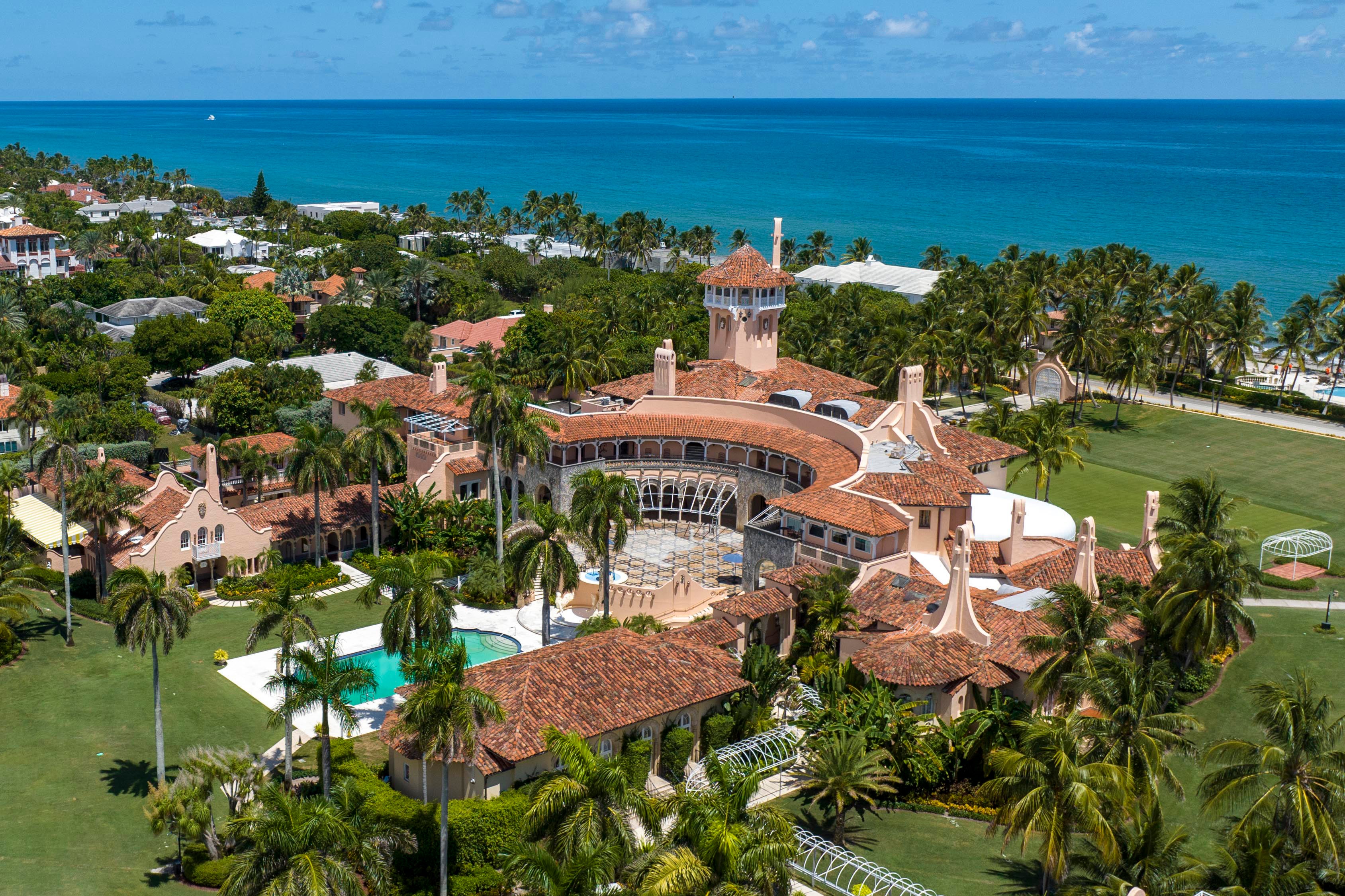 Mar-a-Lago in Palm Beach, Florida.