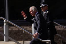 King thanks emergency service staff for work ahead of funeral