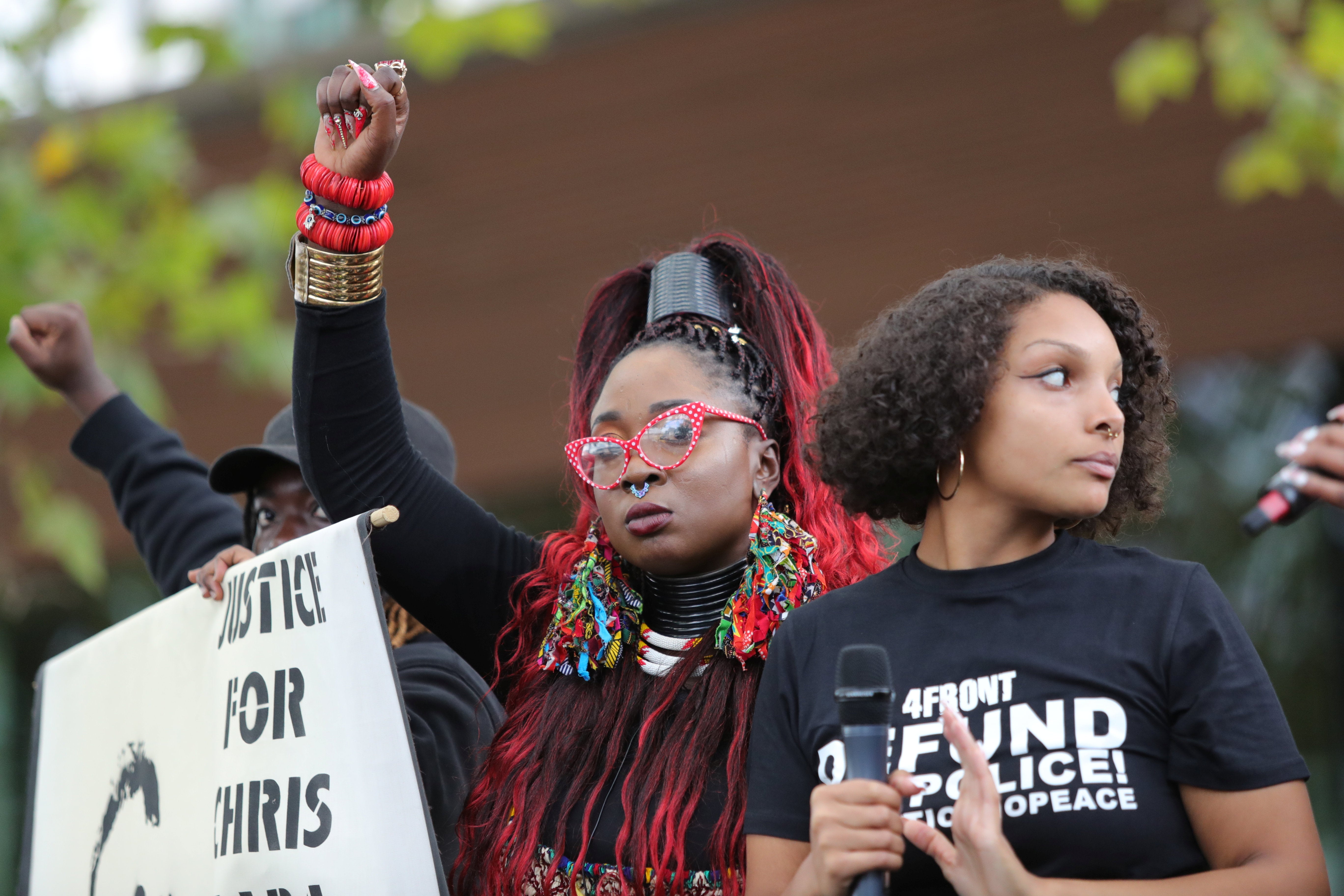 Protesters are calling for justice following the 24 year-old’s death