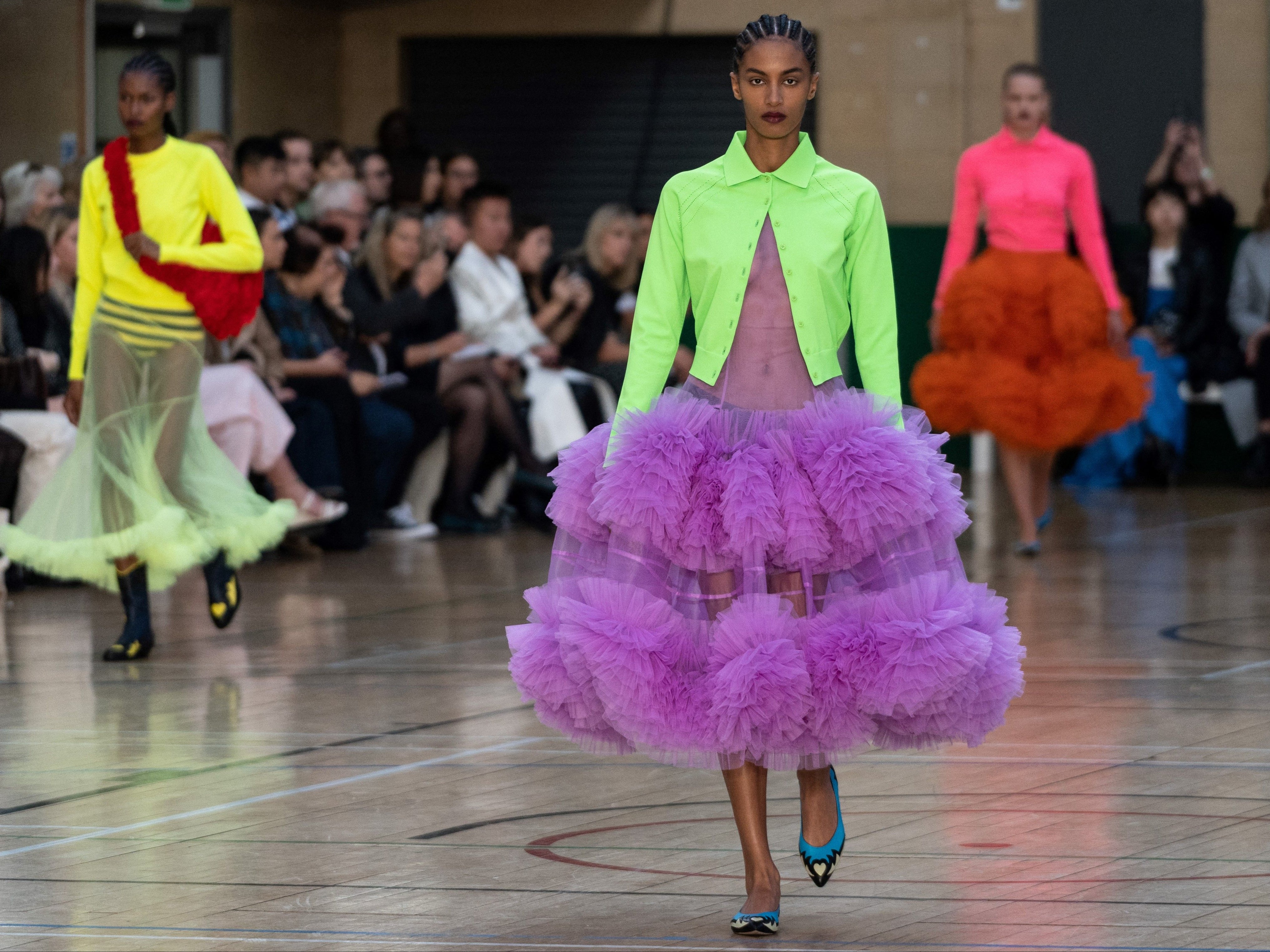 Frock of the new: Molly Goddard’s SS23 catwalk show at London Fashion Week