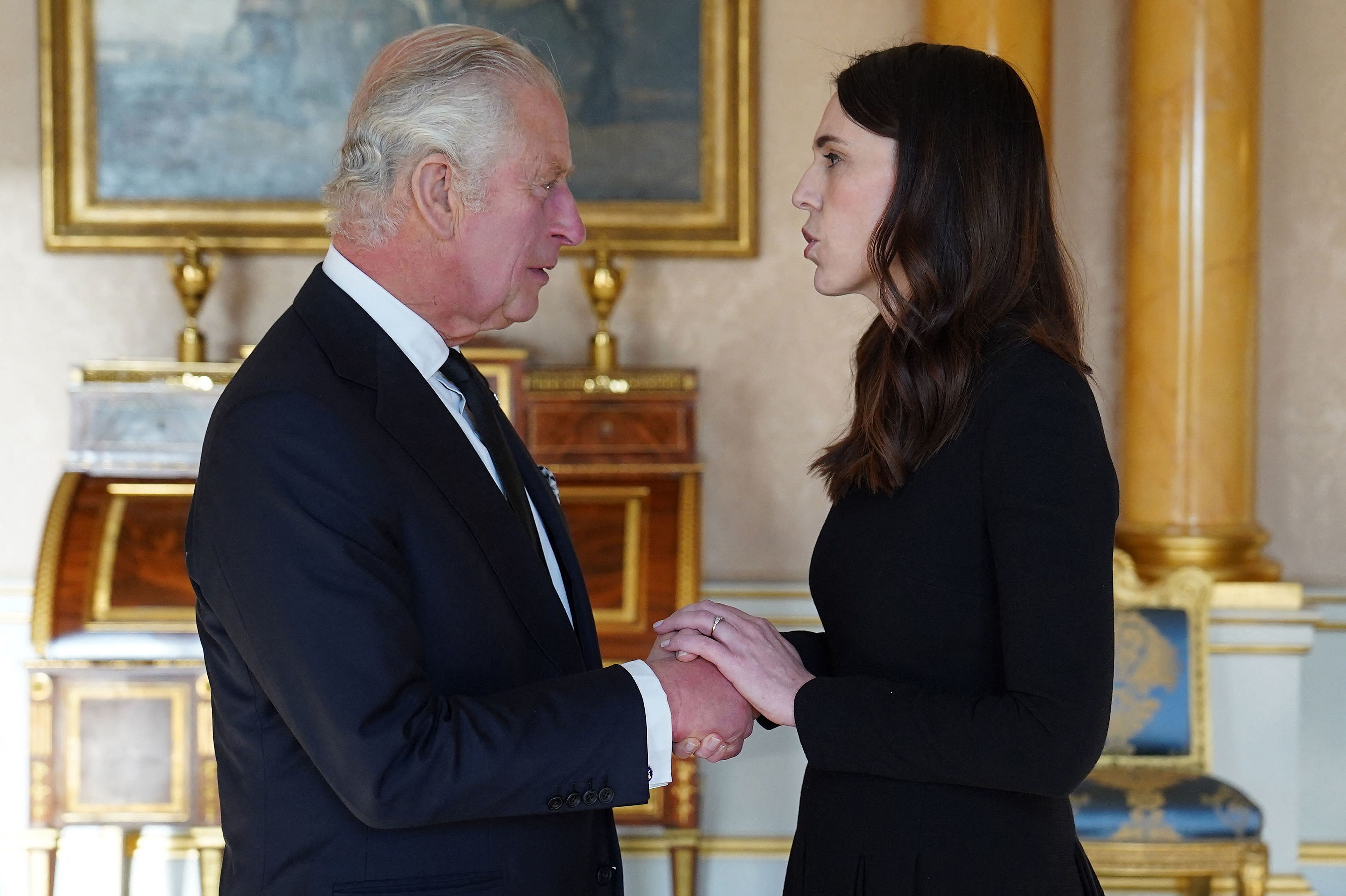 New Zealand Prime Minister Jacinda Ardern is also attending the reception