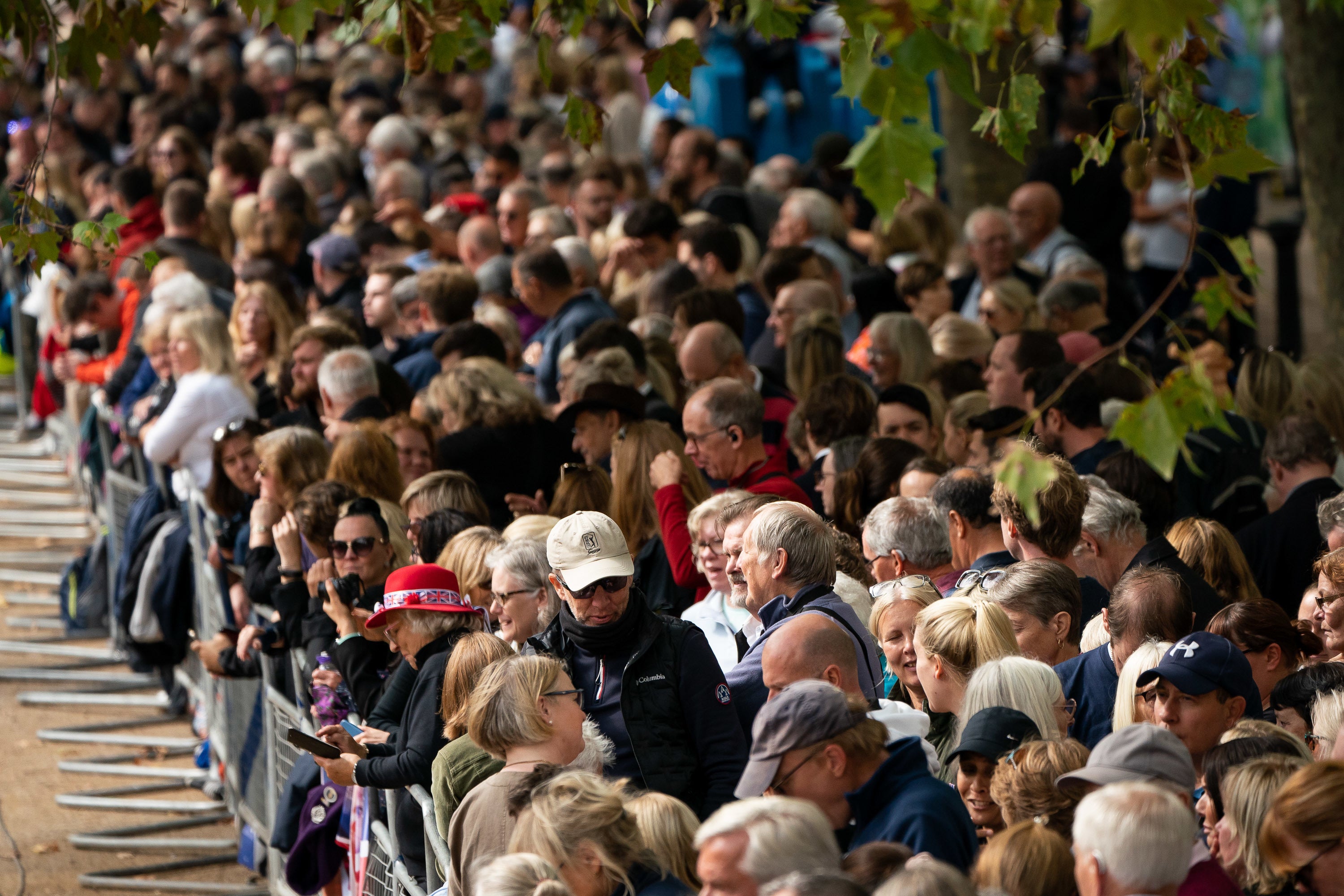 One of the UK’s biggest transport operations will take place on Monday as mourners descend on London for the Queen’s funeral (Aaron Chown/PA)