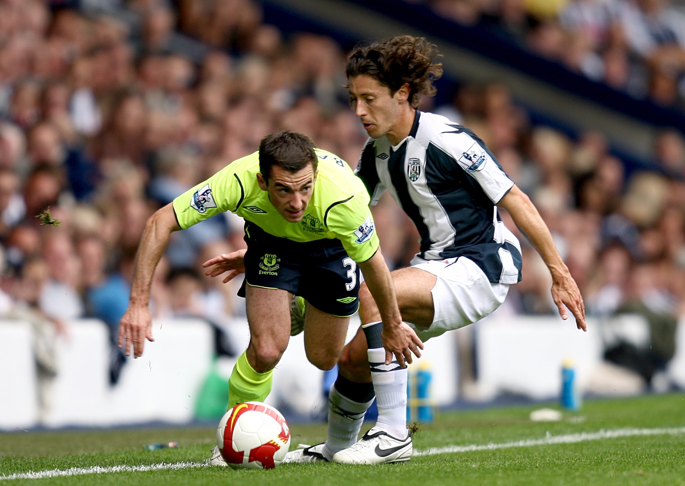 Jose Baxter in action for Everton (David Davies/PA)