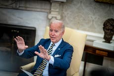 Democrats and GOP neck and neck in new poll as Biden rating rises and Trump’s goes down