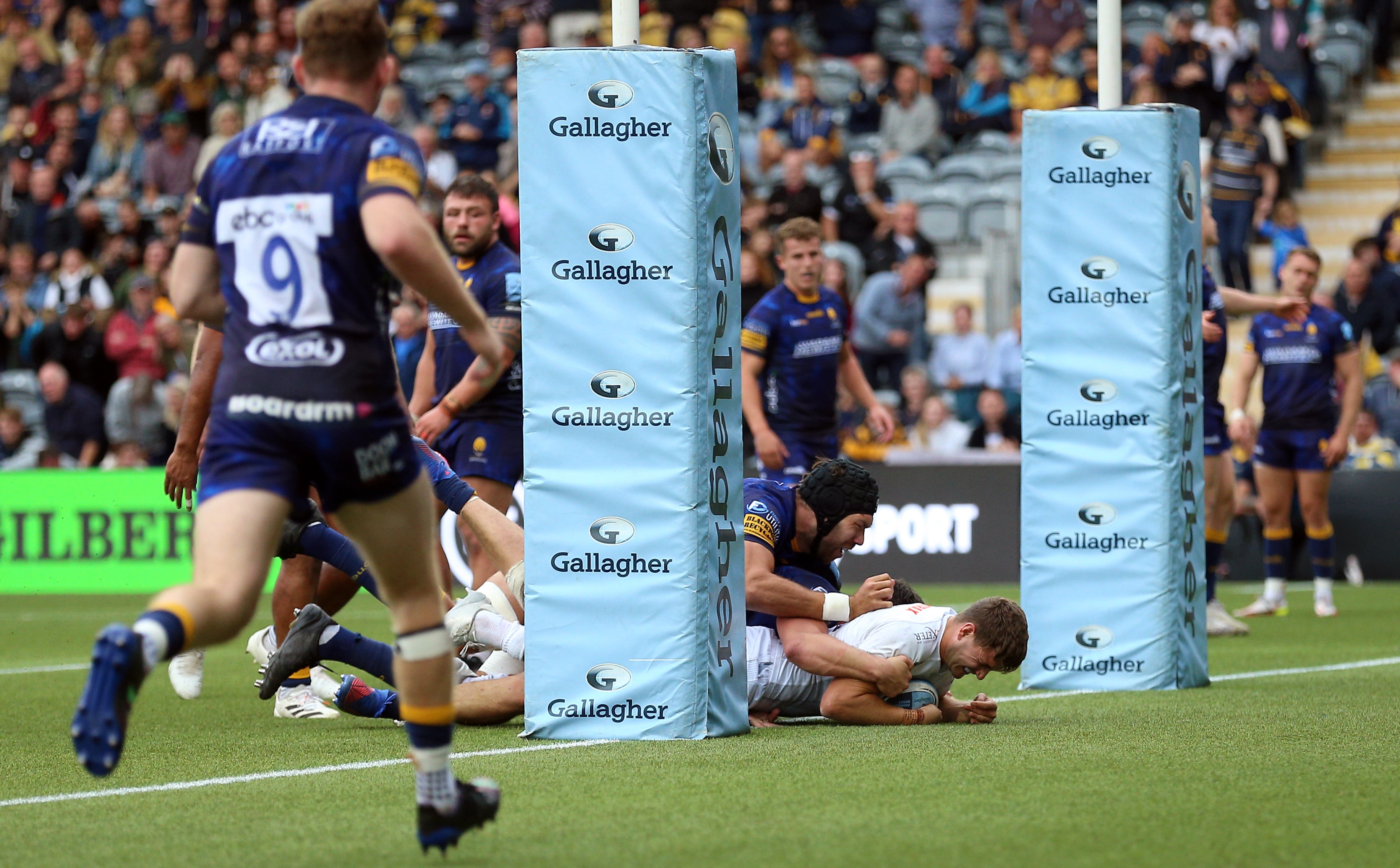 Jack Maunder was also on the scoresheet for Exeter (Nigel French/PA)