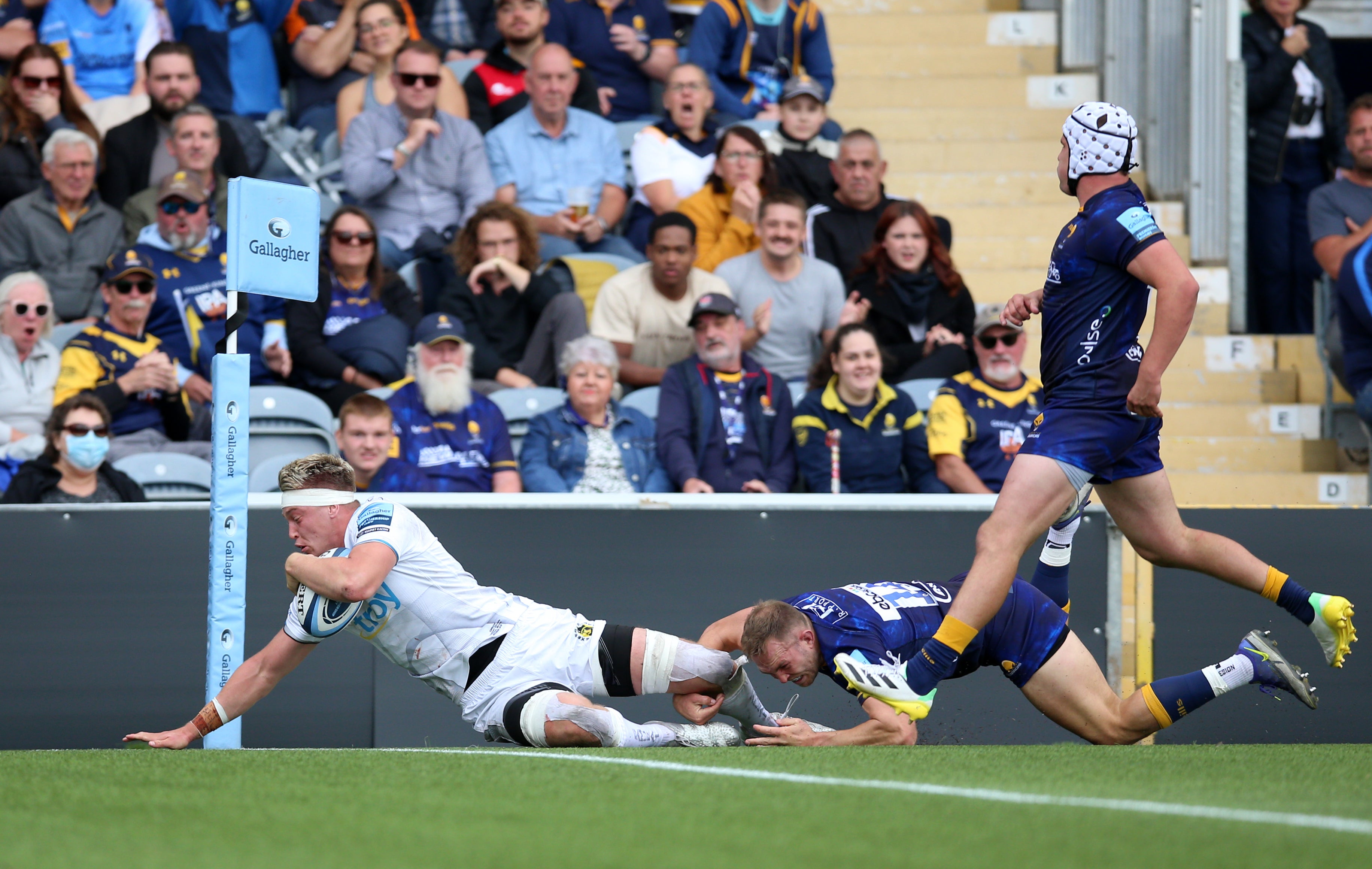 Richard Capstick scored twice for the Chiefs (Nigel French/PA)