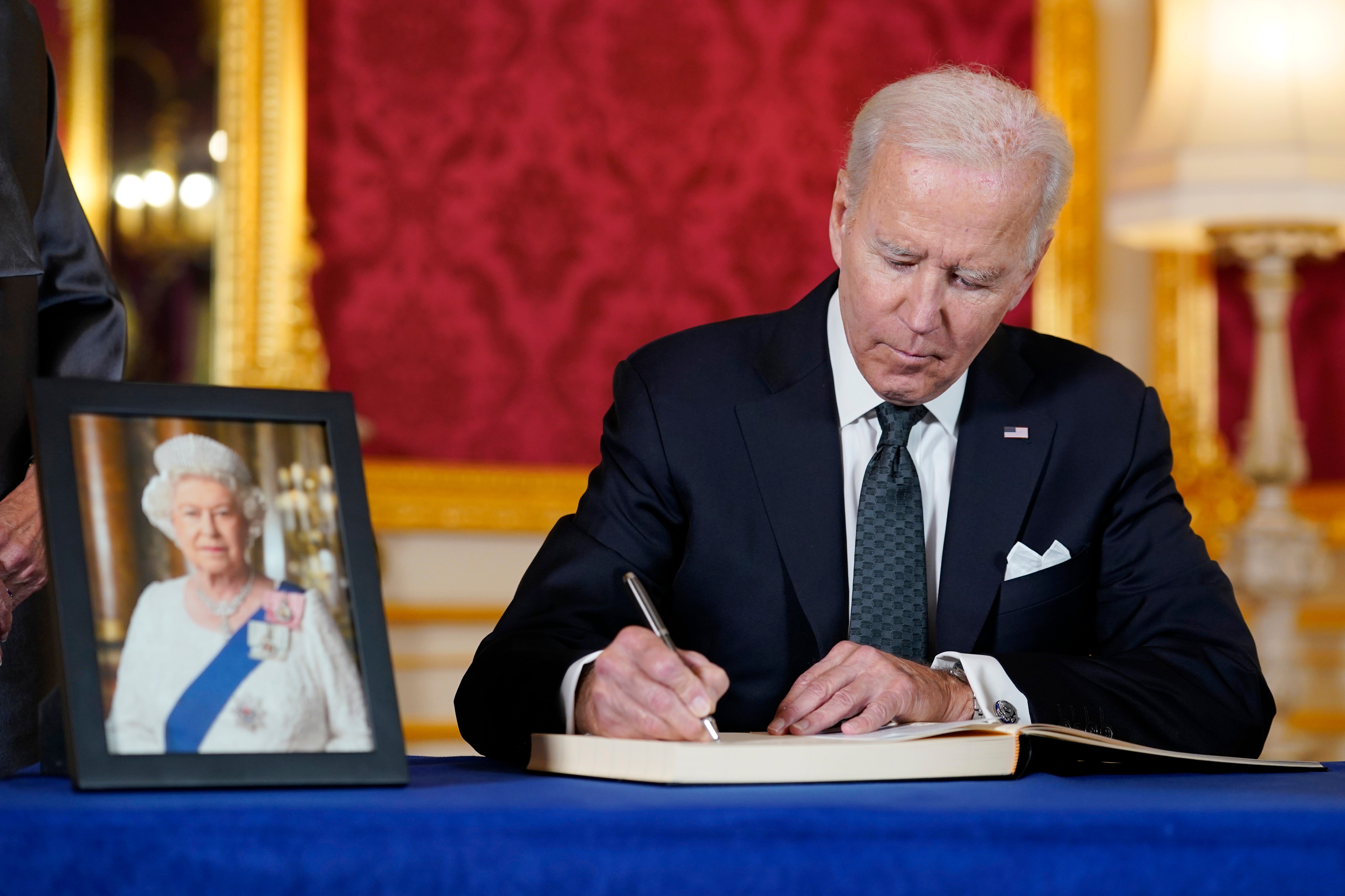 Britain Royals Biden
