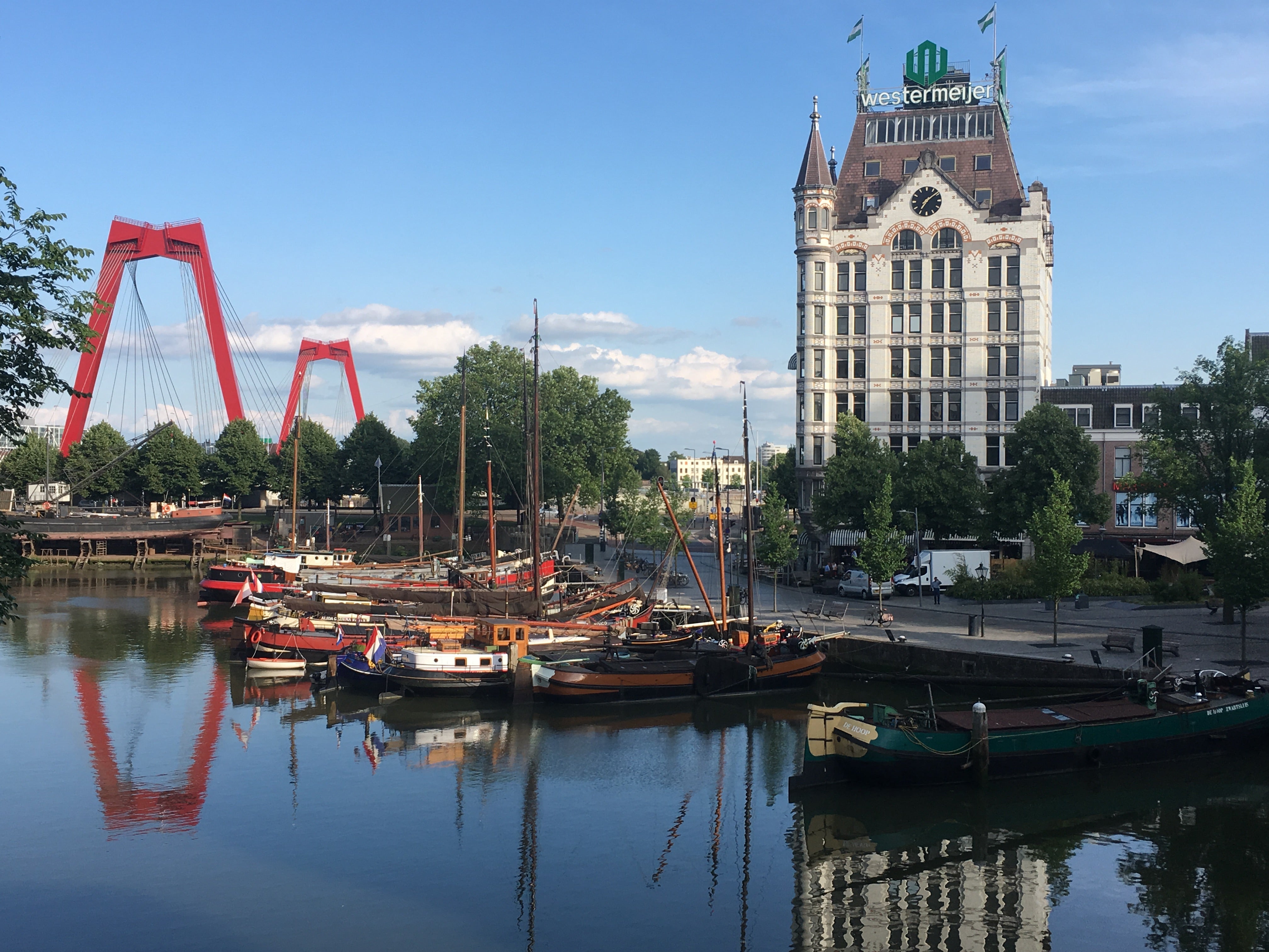 Opening up: City scene in Rotterdam