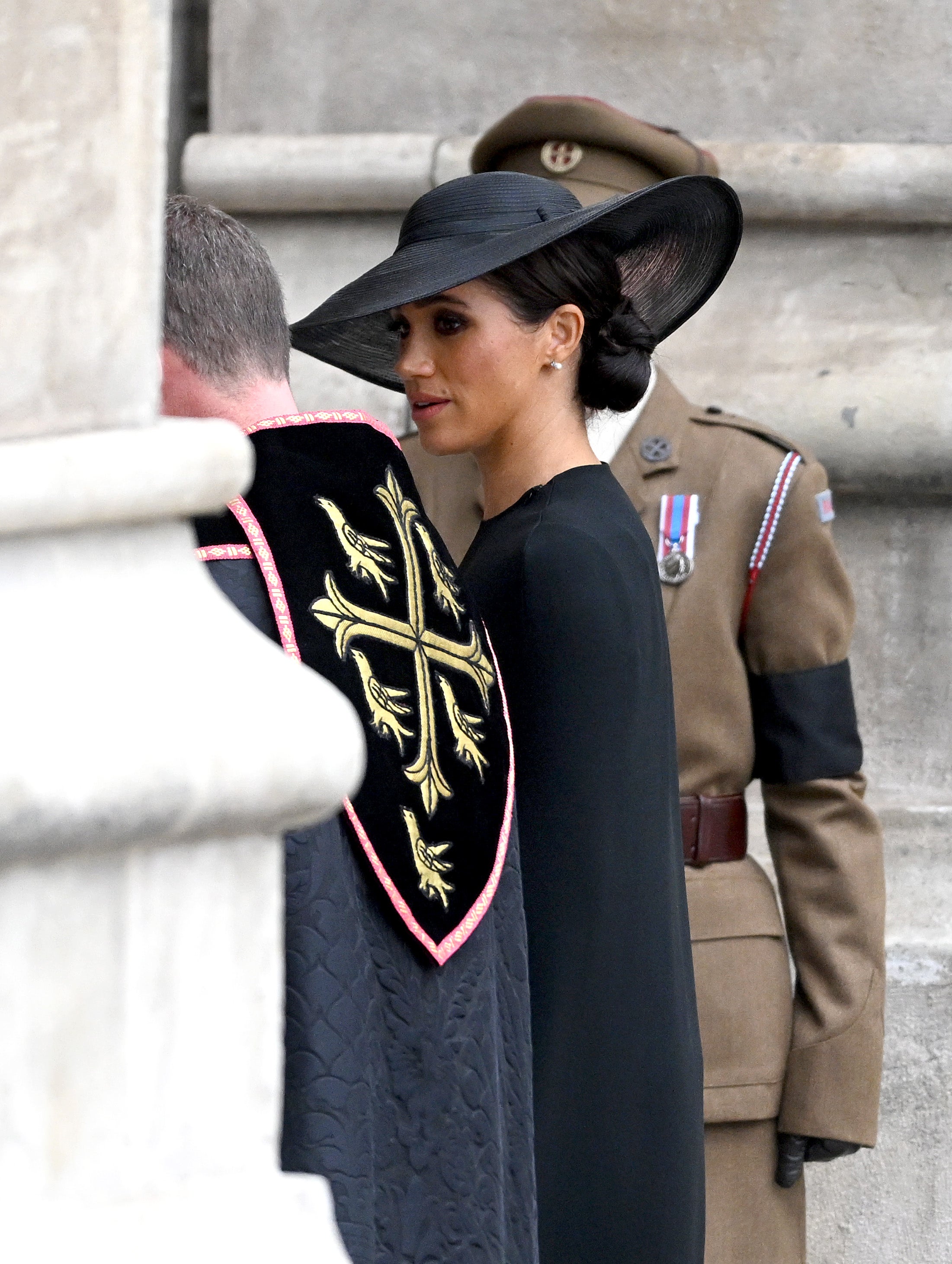 Duchess of Sussex arrives at Westminster Abbey