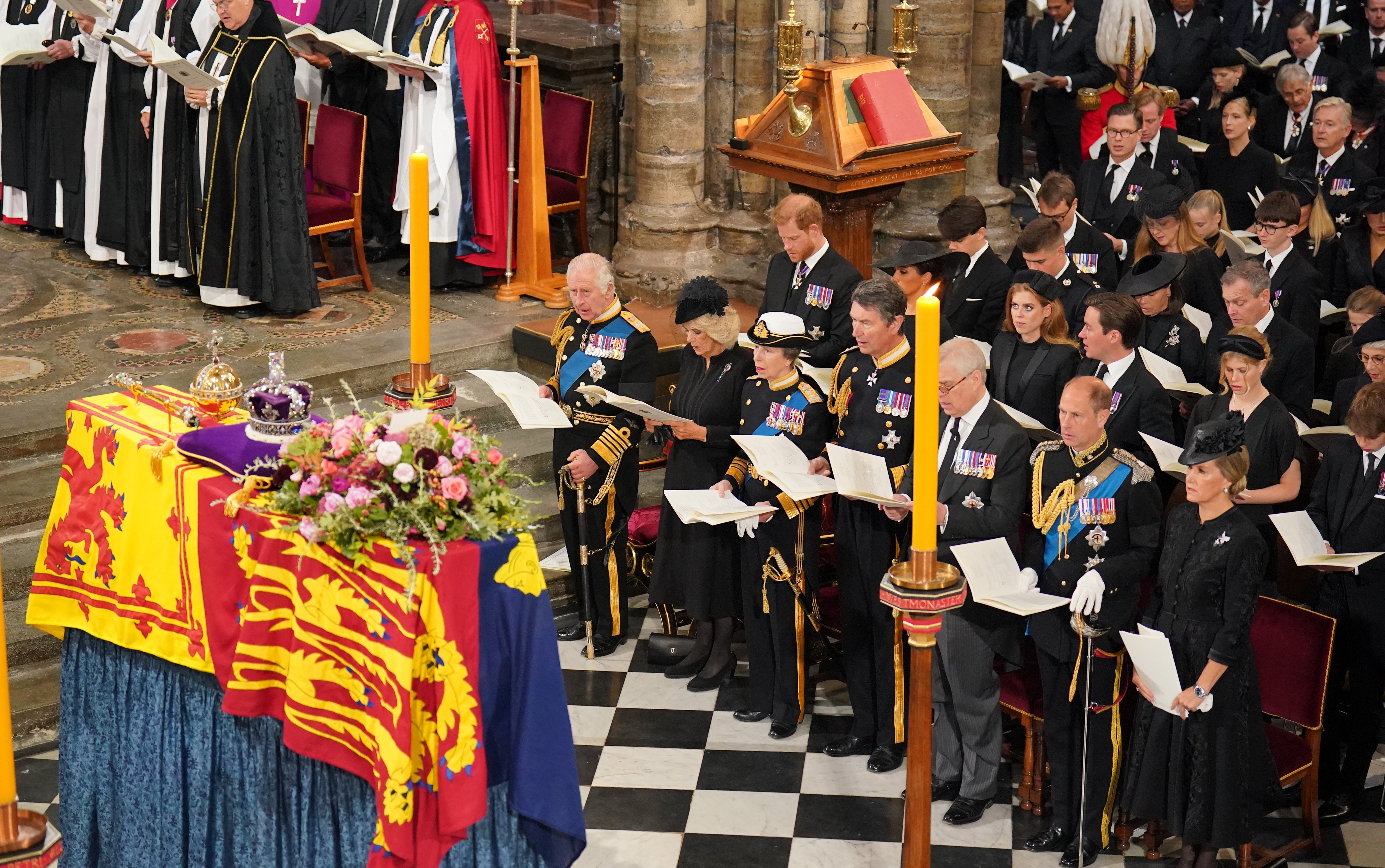 The Queen’s funeral was held at Westminster Abbey