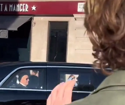 US President Joe Biden and First Lady Jill Biden got held up in traffic outside a Pret-a-Manger on their way to attend Queen Elizabeth II’s state funeral at Westminster Abbey on 19 September