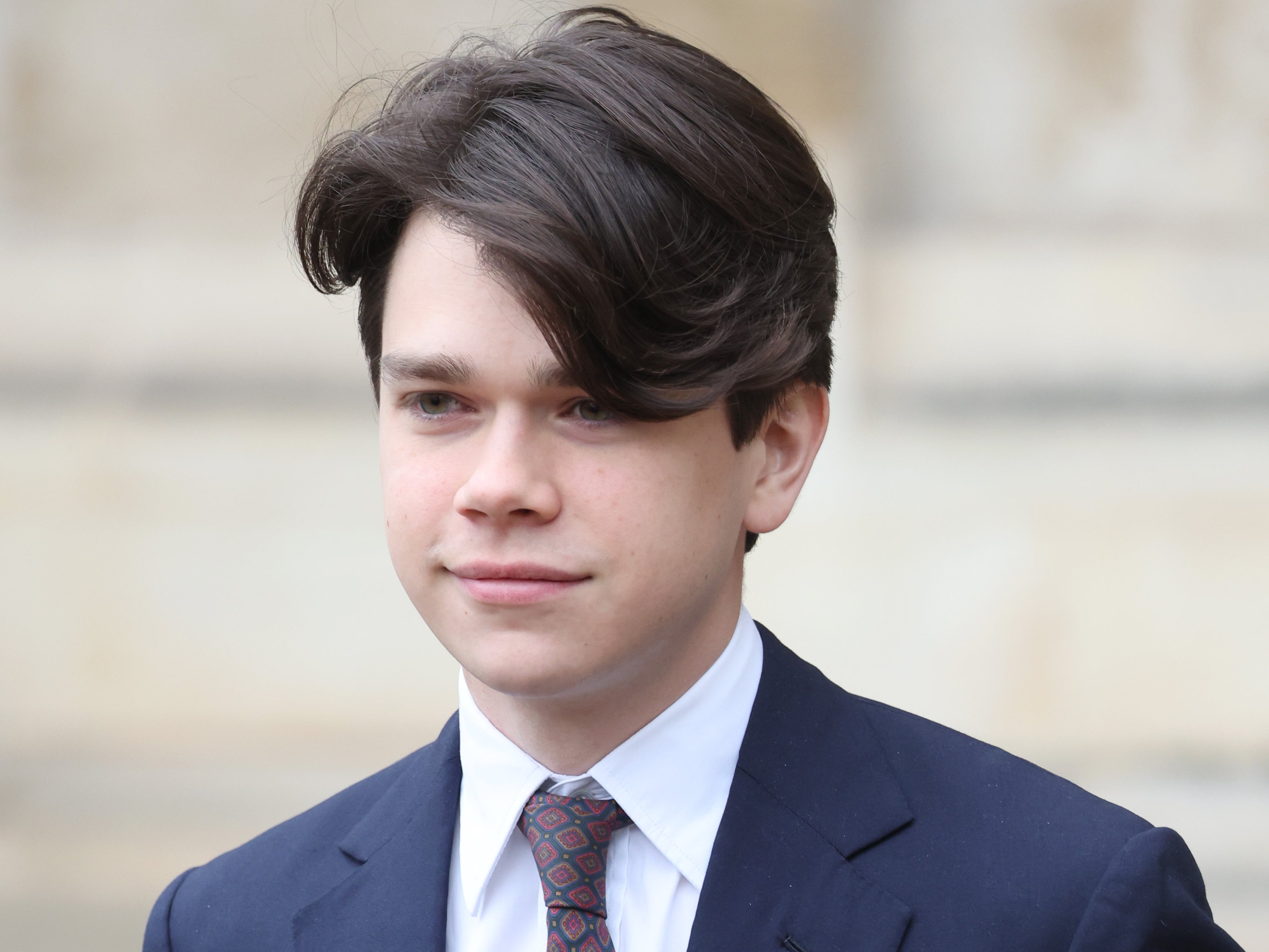 Samuel Chatto attends the memorial service for the Duke Of Edinburgh at Westminster Abbey on March 29, 2022