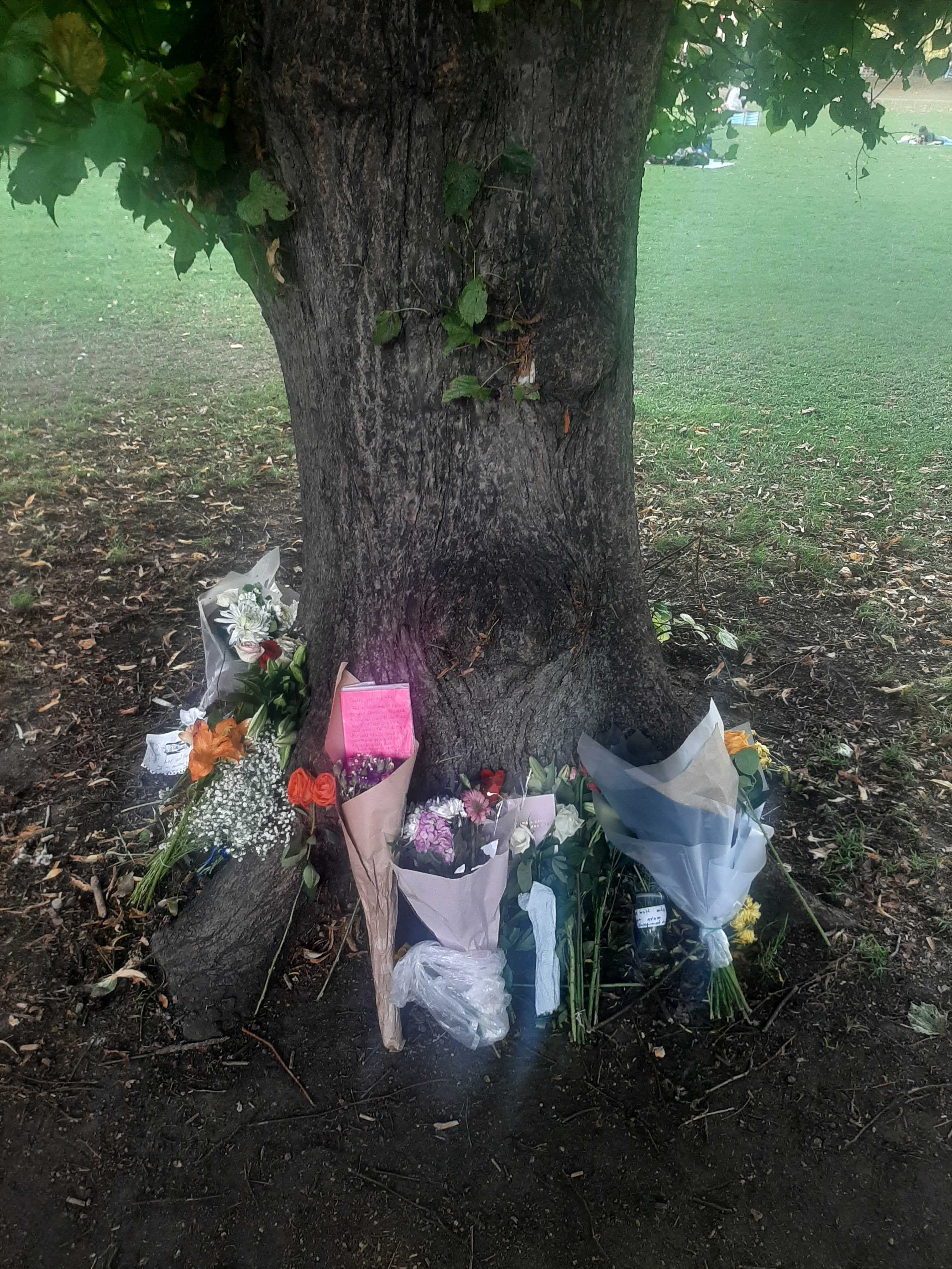 Floral tributes remain at the royal parks for the next seven to 14 days