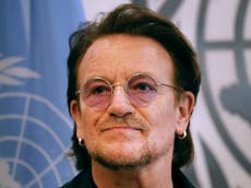 Bono says his mother was ‘never spoken of again’ after her death when he was 14