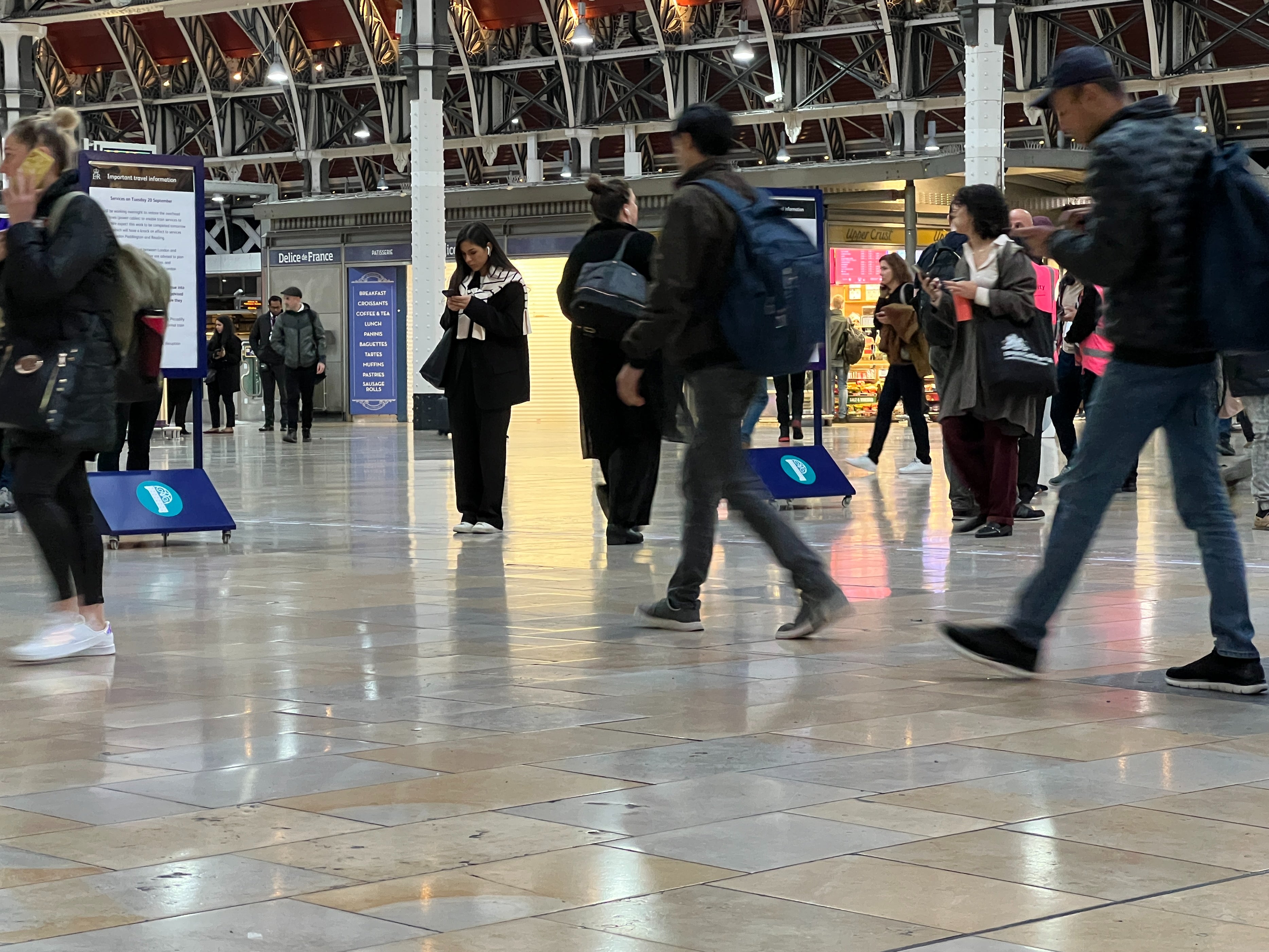 Going places? Rail passengers face an uncertain October