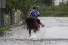 11 million at flood risk and 301 wildfires: Climate hazards in the US today