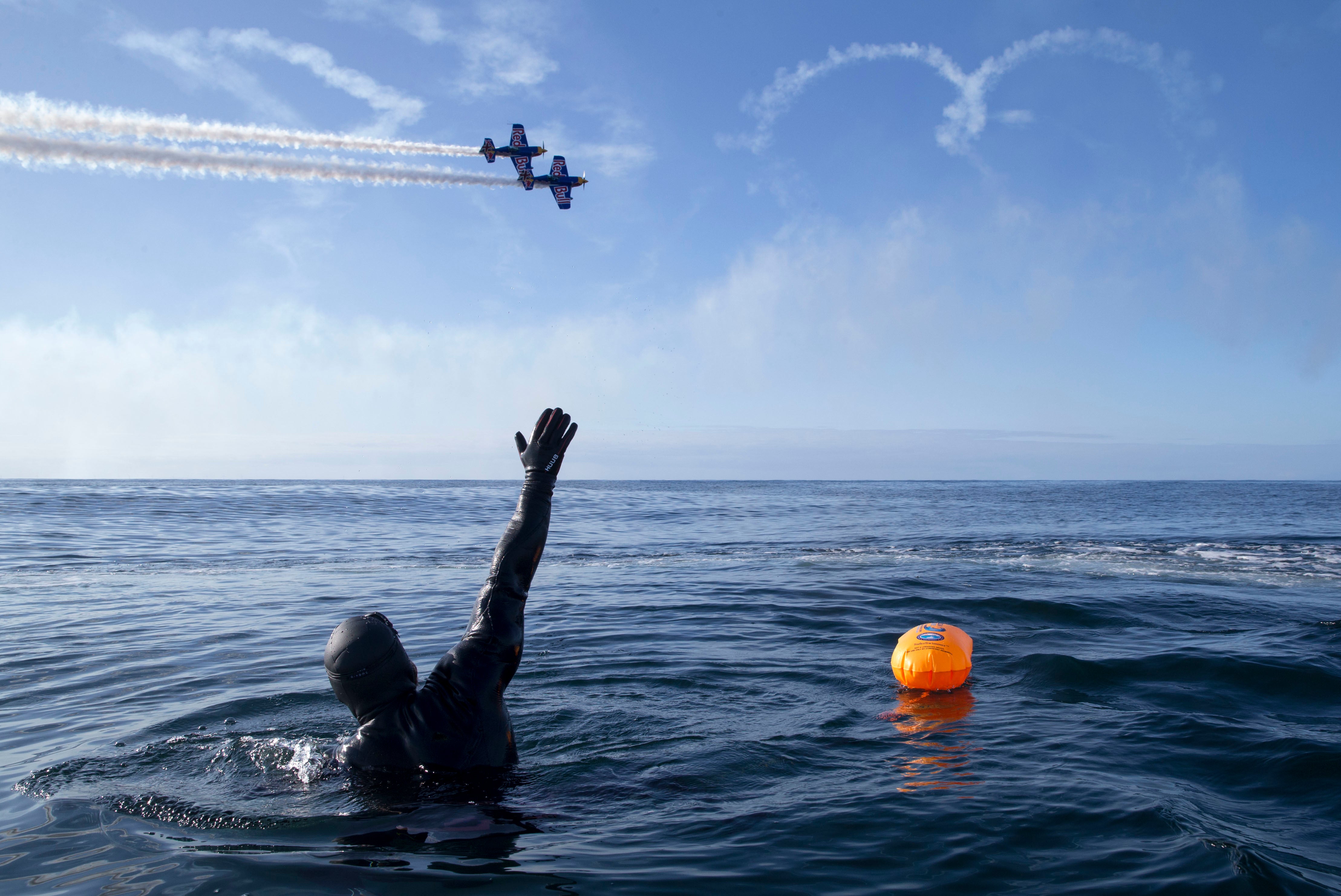 Ross Edgley will take on his latest challenge of a 48 hour non-stop swim of Loch Ness in Scotland. (Red Bull Content Pool/PA)