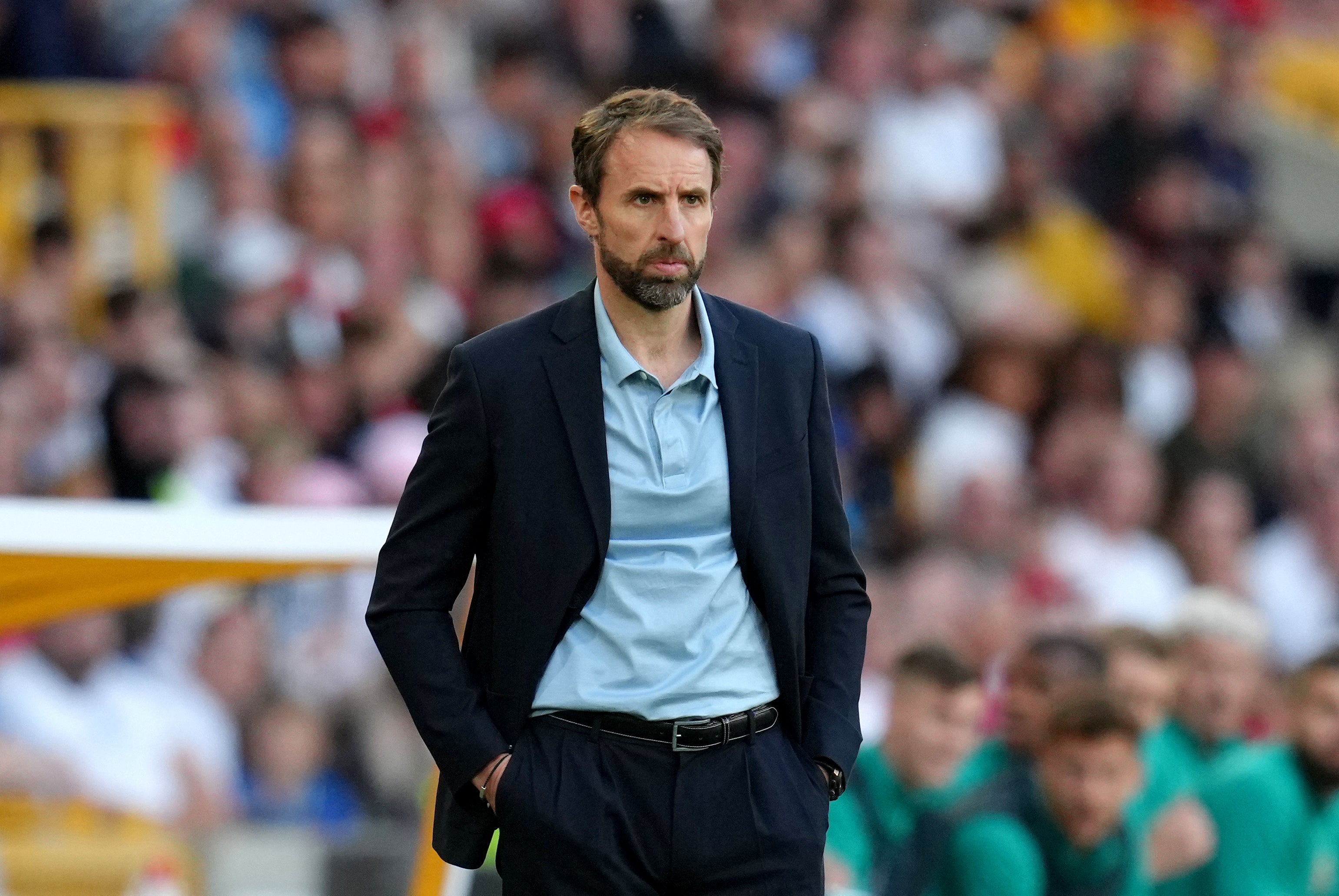 Gareth Southgate came under fire after a challenging four-game Nations League slog ended with a 4-0 Molineux mauling by Hungary (Nick Potts/PA)