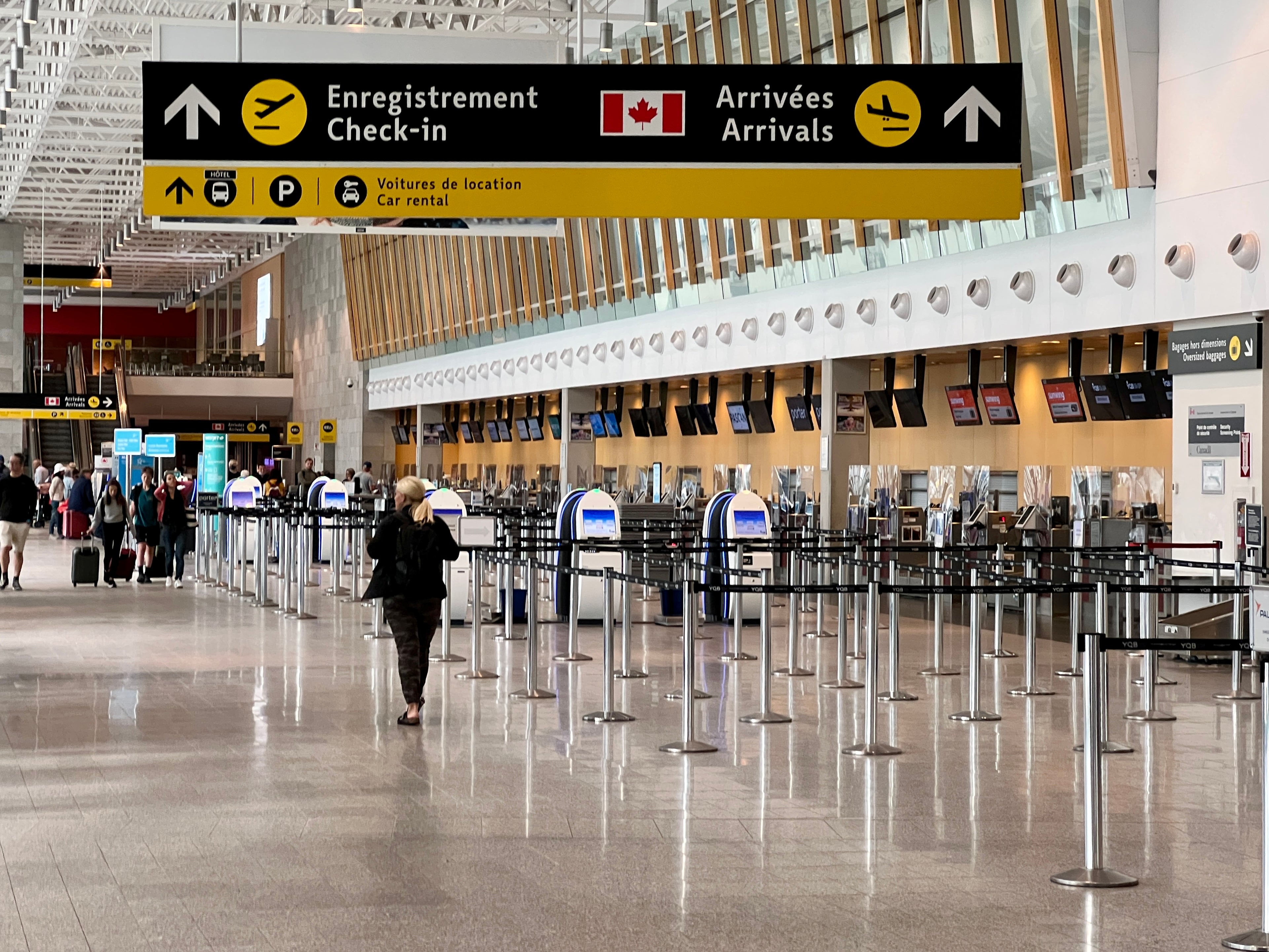 Arriving soon? Quebec City airport, where random Covid testing does not currently apply