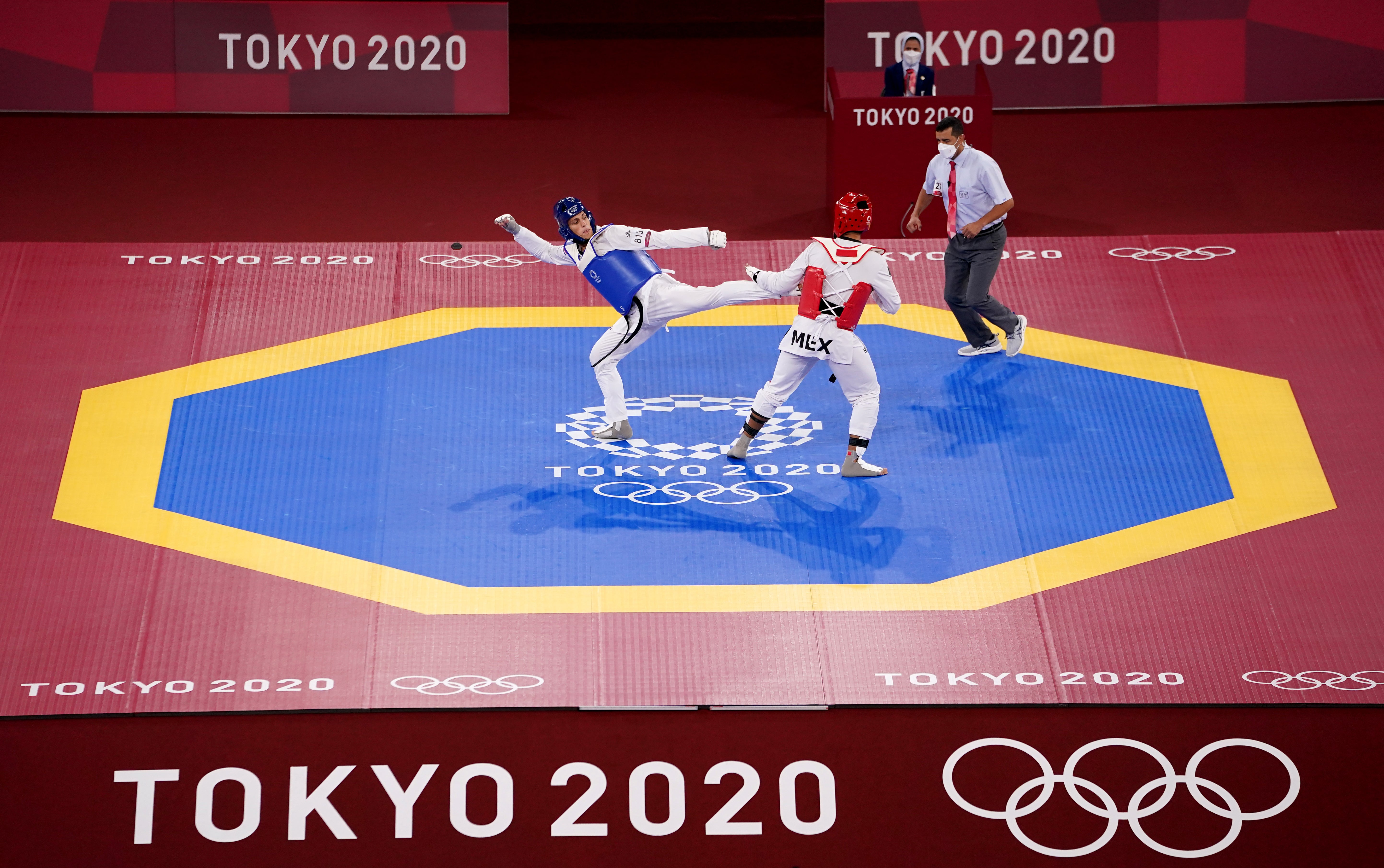 Taekwondo was granted full Olympic medal status in 2000