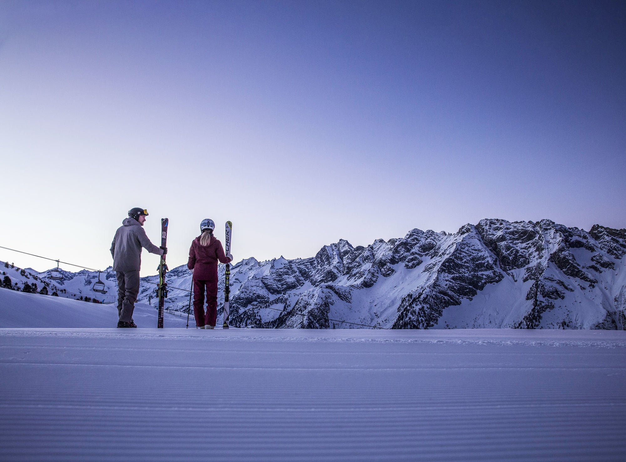 Hit the slopes in Zillertal’s ‘blue hour’