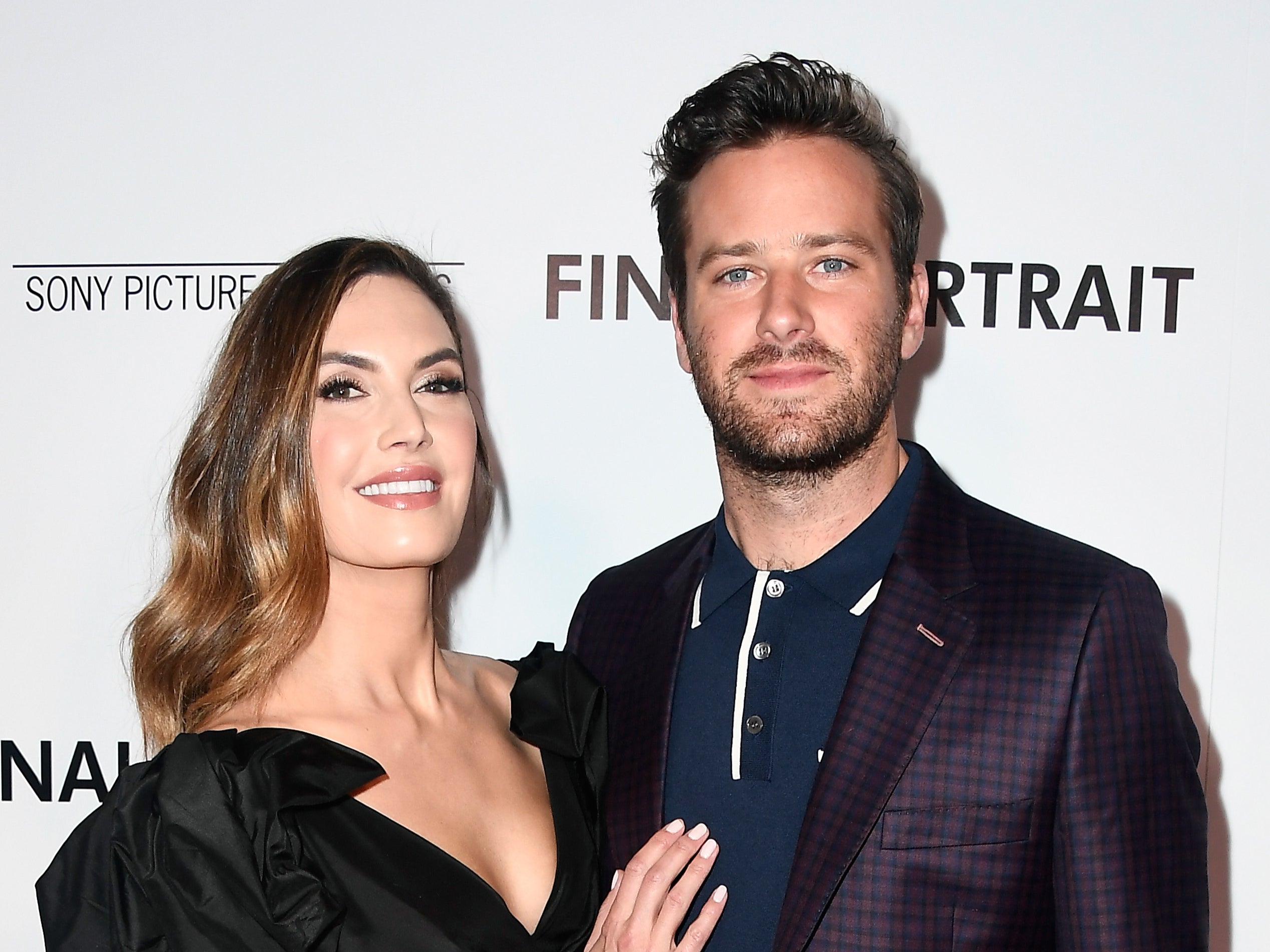 Elizabeth Chambers and Armie Hammer