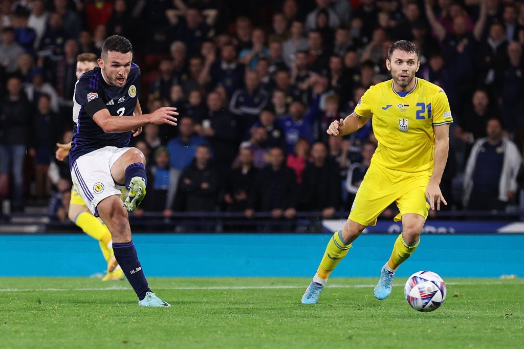 McGinn fired Scotland into the lead