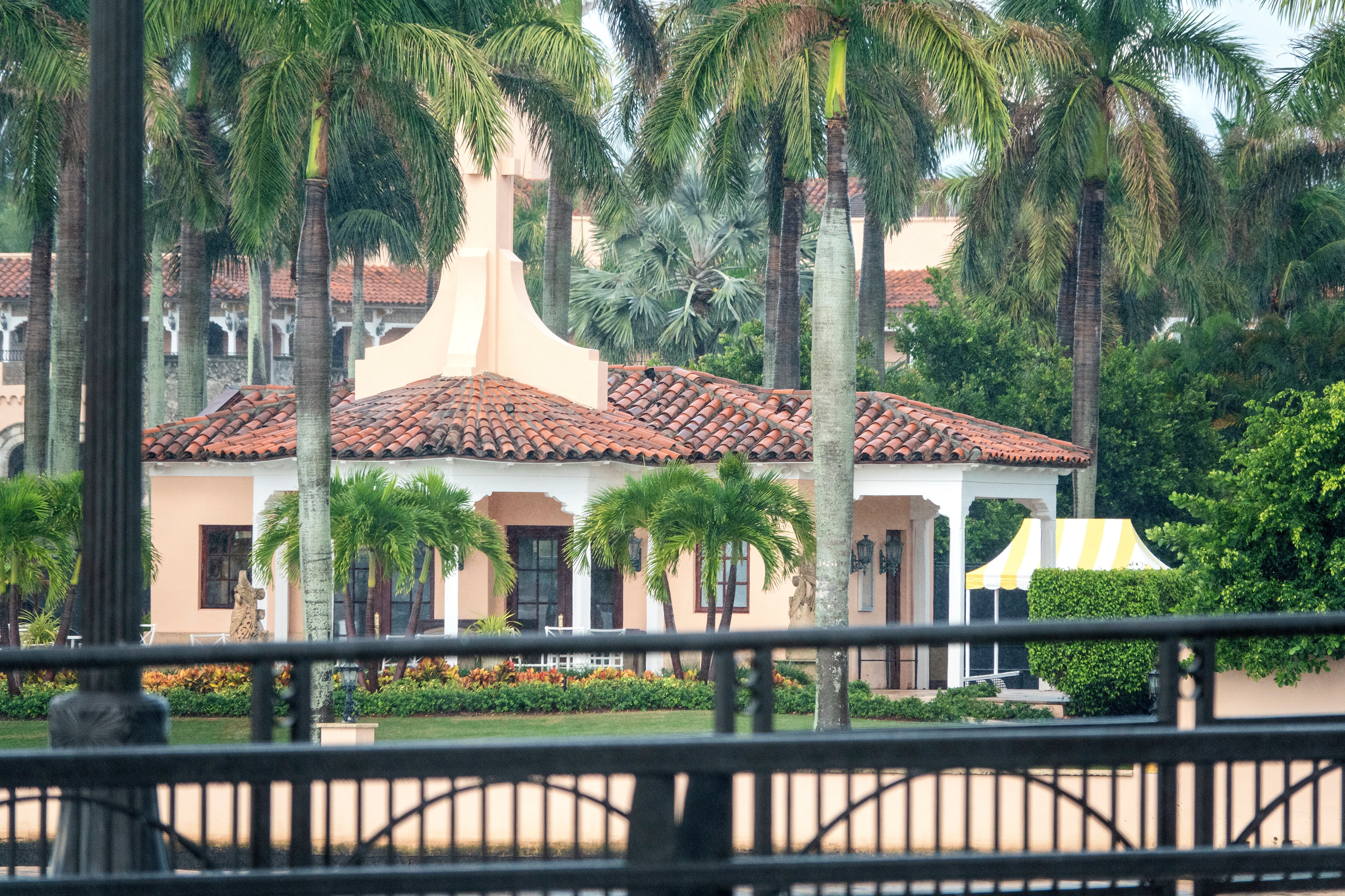 Trump’s Mar-a-Lago residence in Florida is pictured on 21 September.