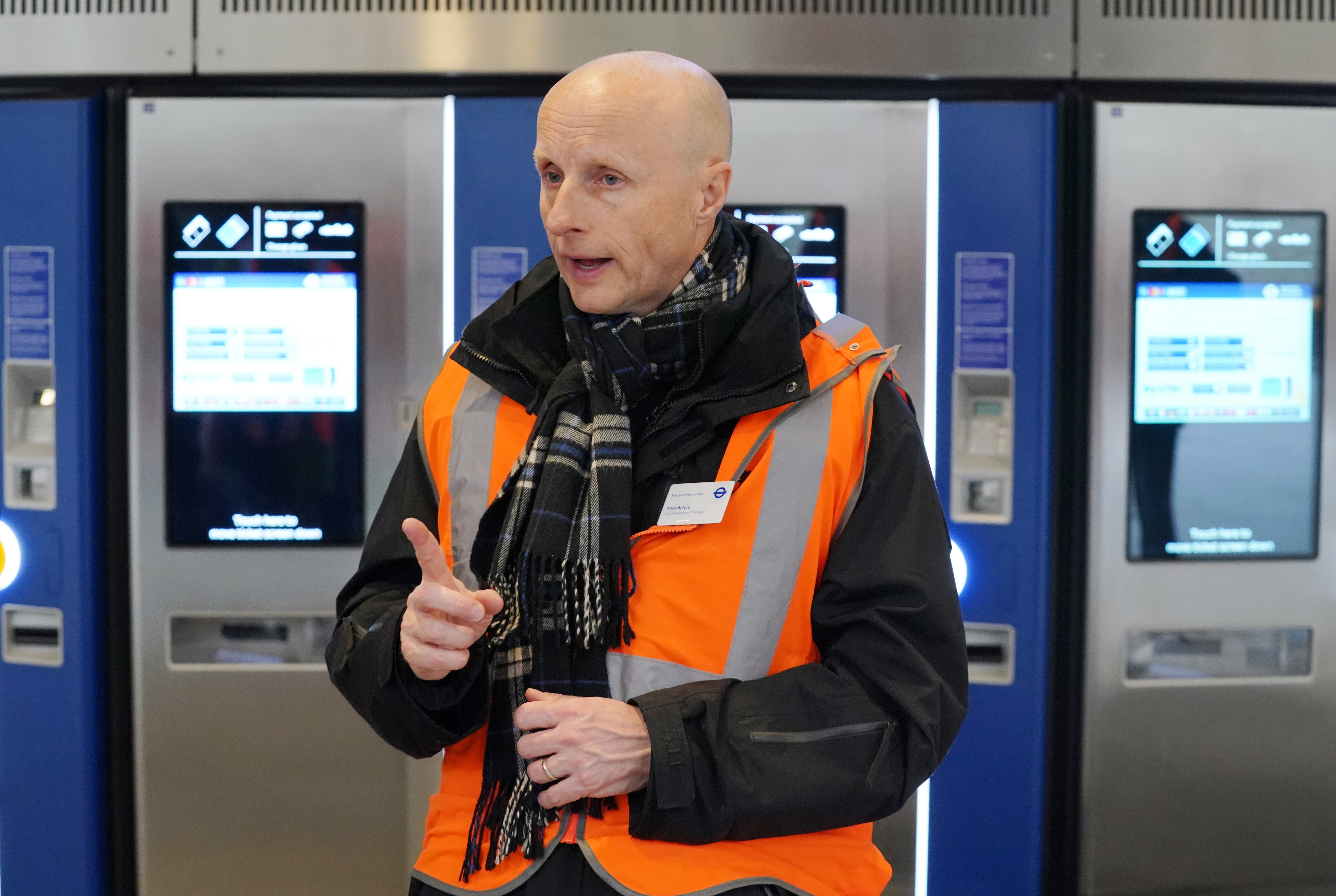 Transport for London (TfL) chief Andy Byford is reportedly set to announce he is stepping down as commissioner (Jonathan Brady/PA)