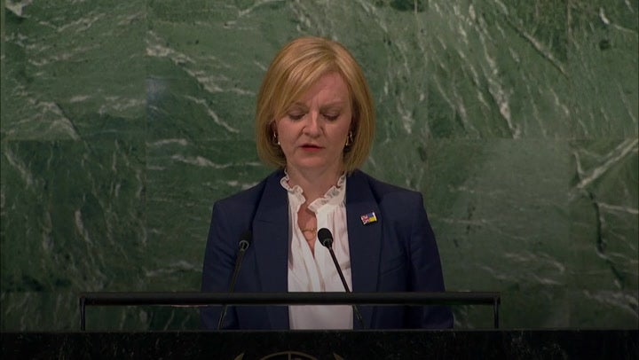 Putin trying to justify "catastrophic" failure of war in Ukraine, says Liz Truss