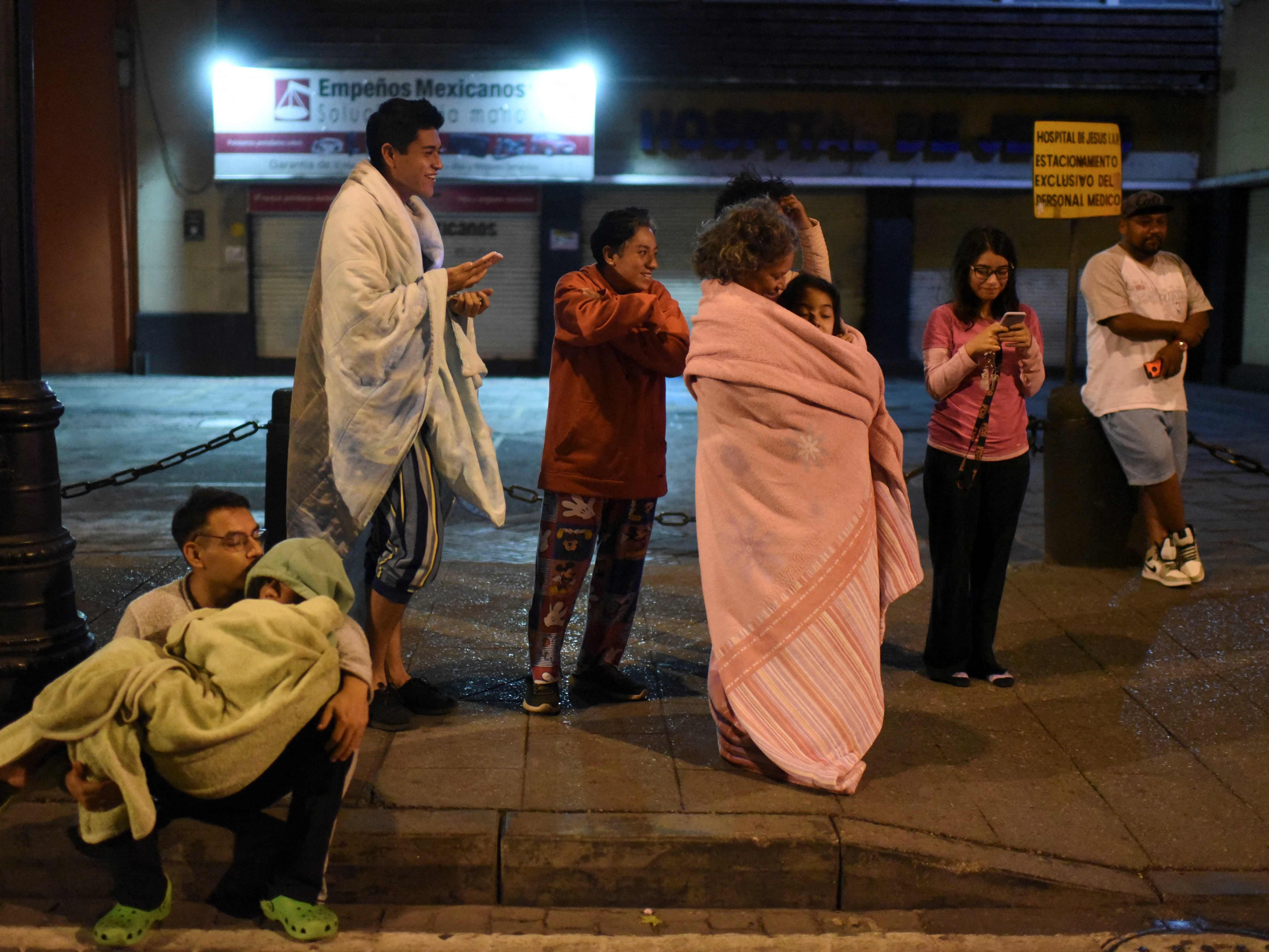 Mexico struck by another earthquake as 6.8 tremor kills at least two people