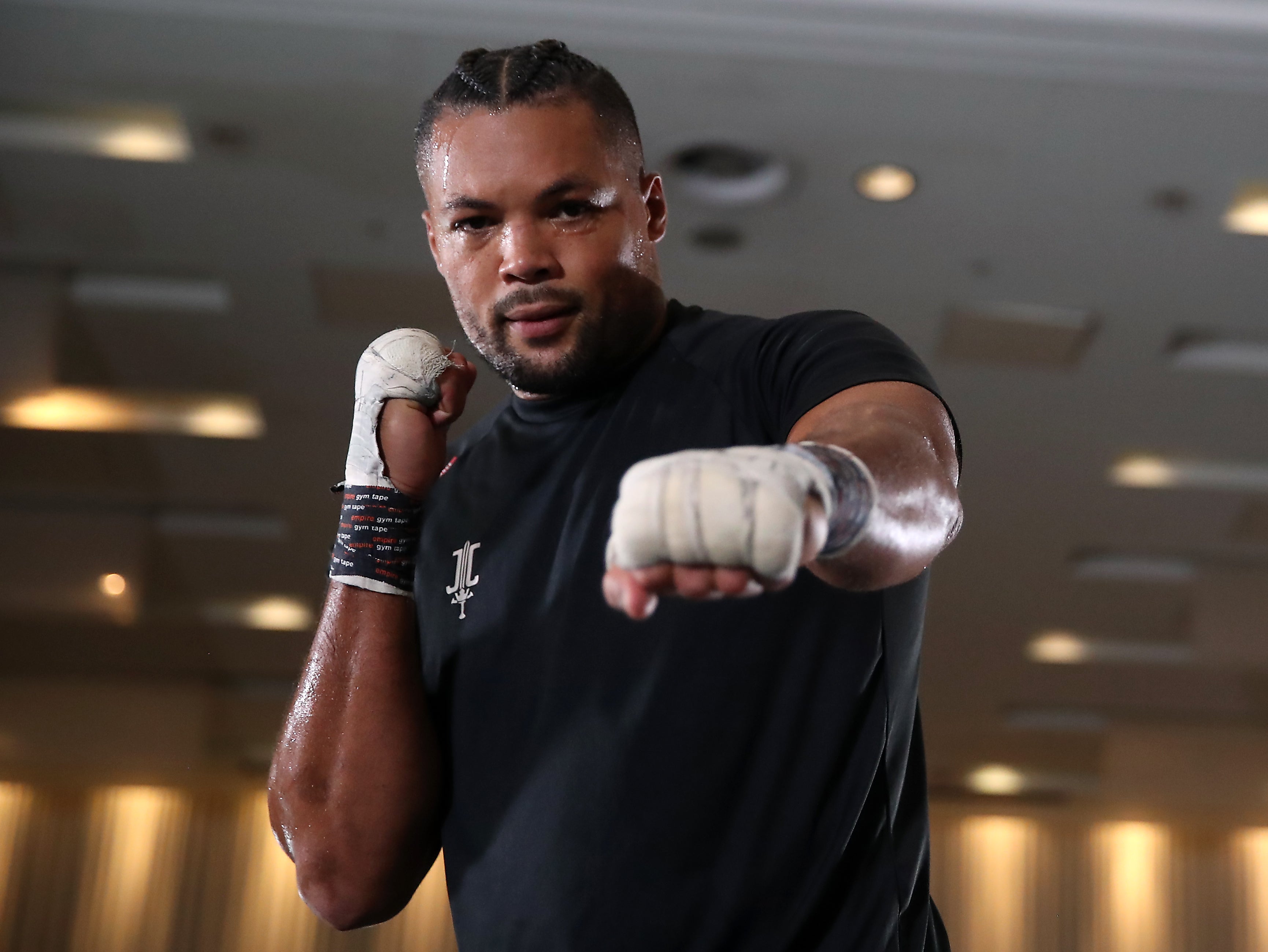 Joe Joyce, pictured, is eyeing a fight against Oleksandr Usyk (Simon Marper/PA)