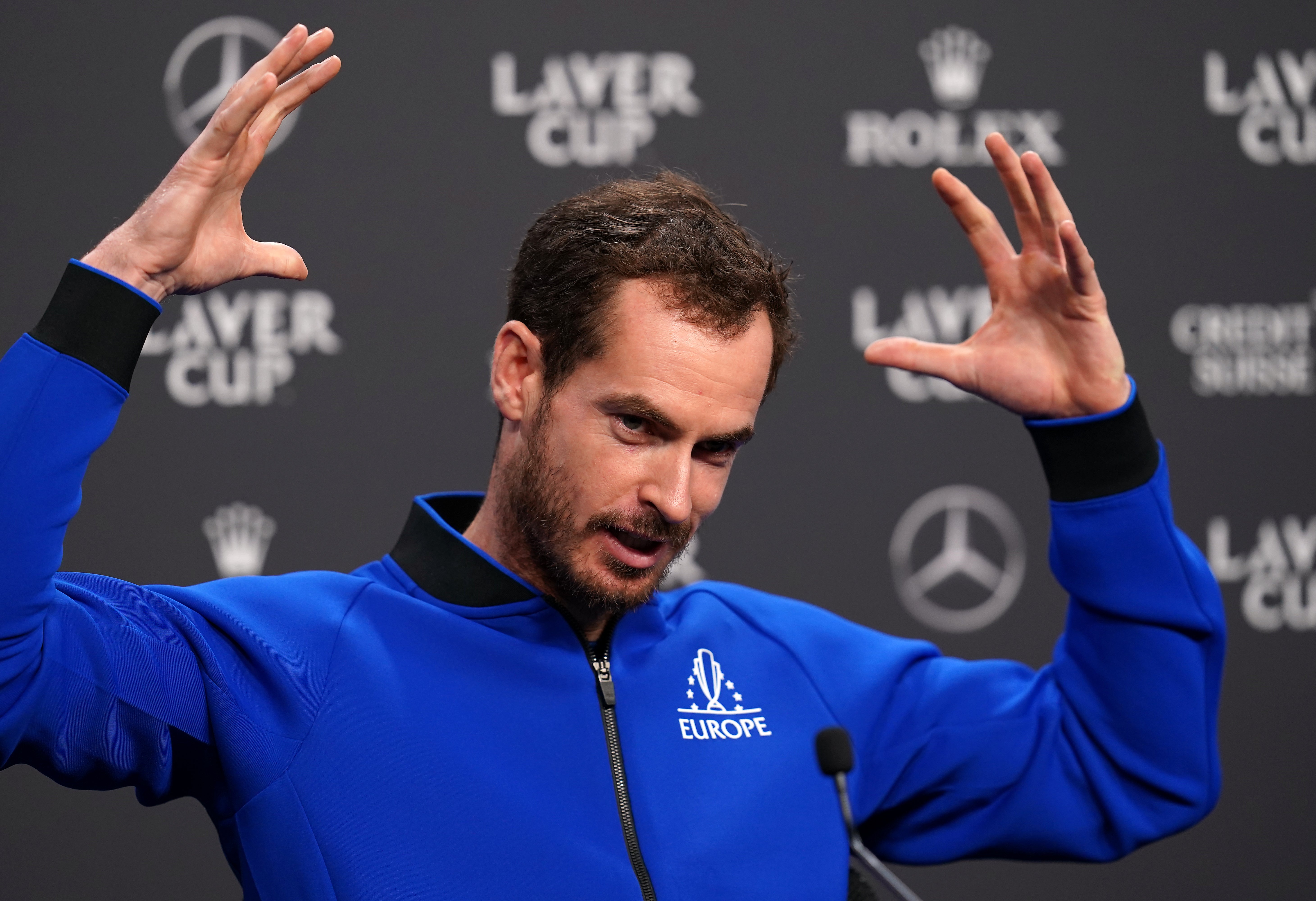 Murray is making his Laver Cup debut (John Walton/PA)