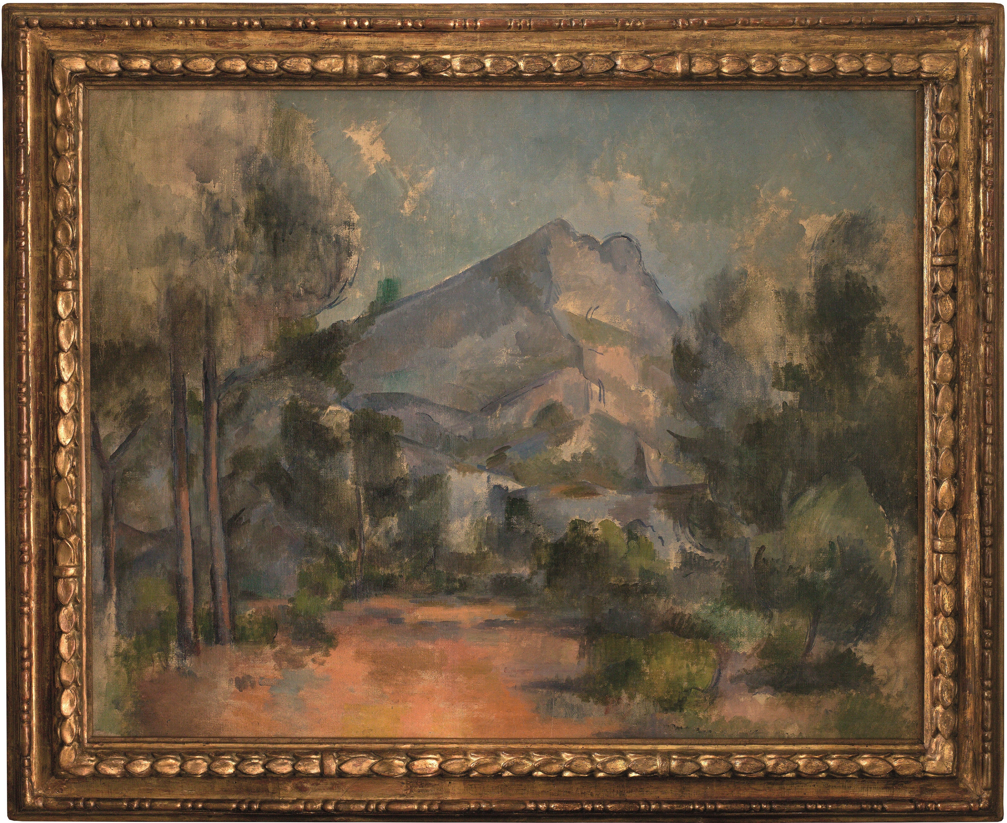 ‘Mont Sainte-Victoire seen from Bellevue’ by Paul Cezanne, 1897