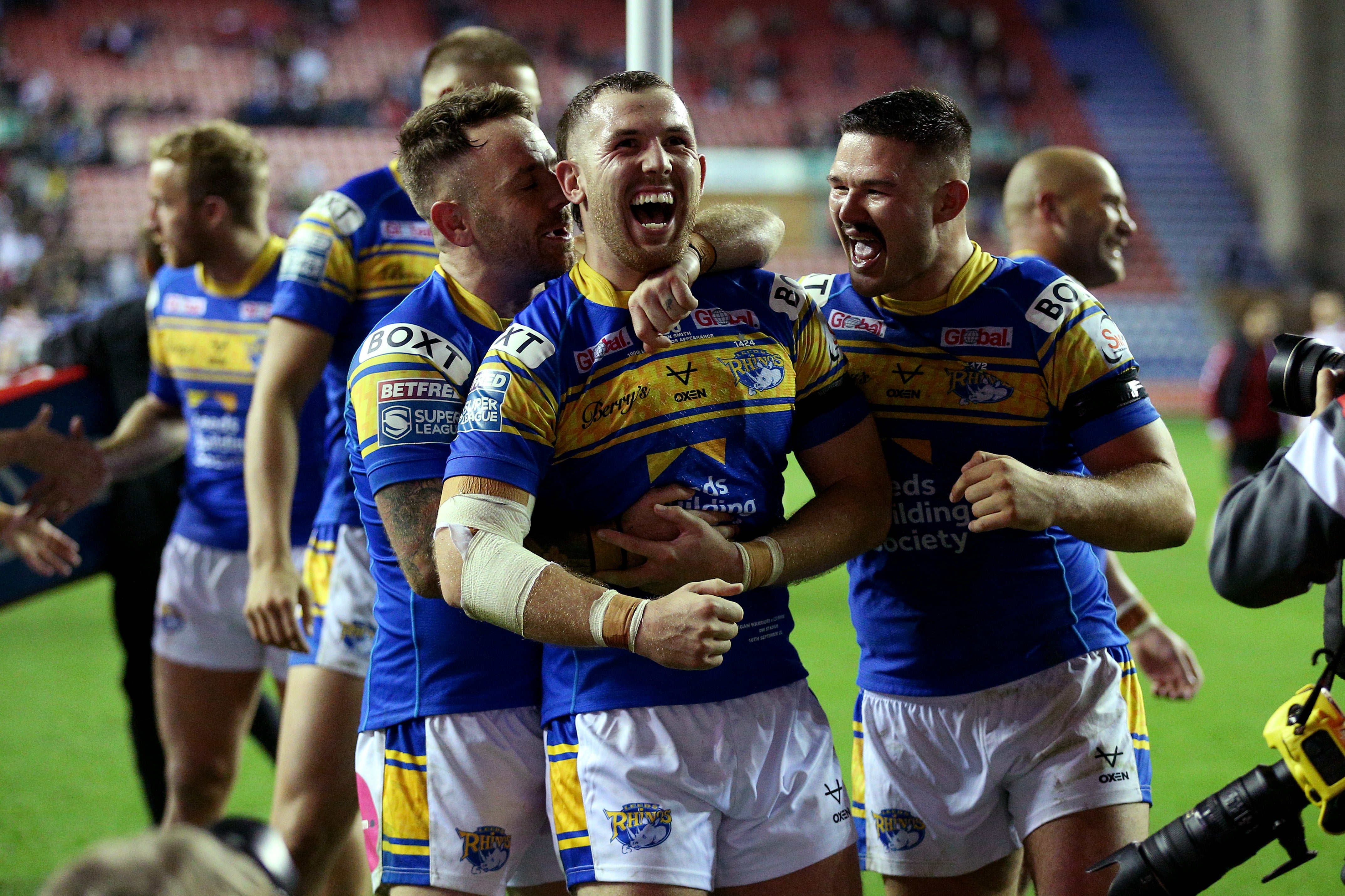 Leeds beat Wigan in their semi-final (Nigel French/PA)