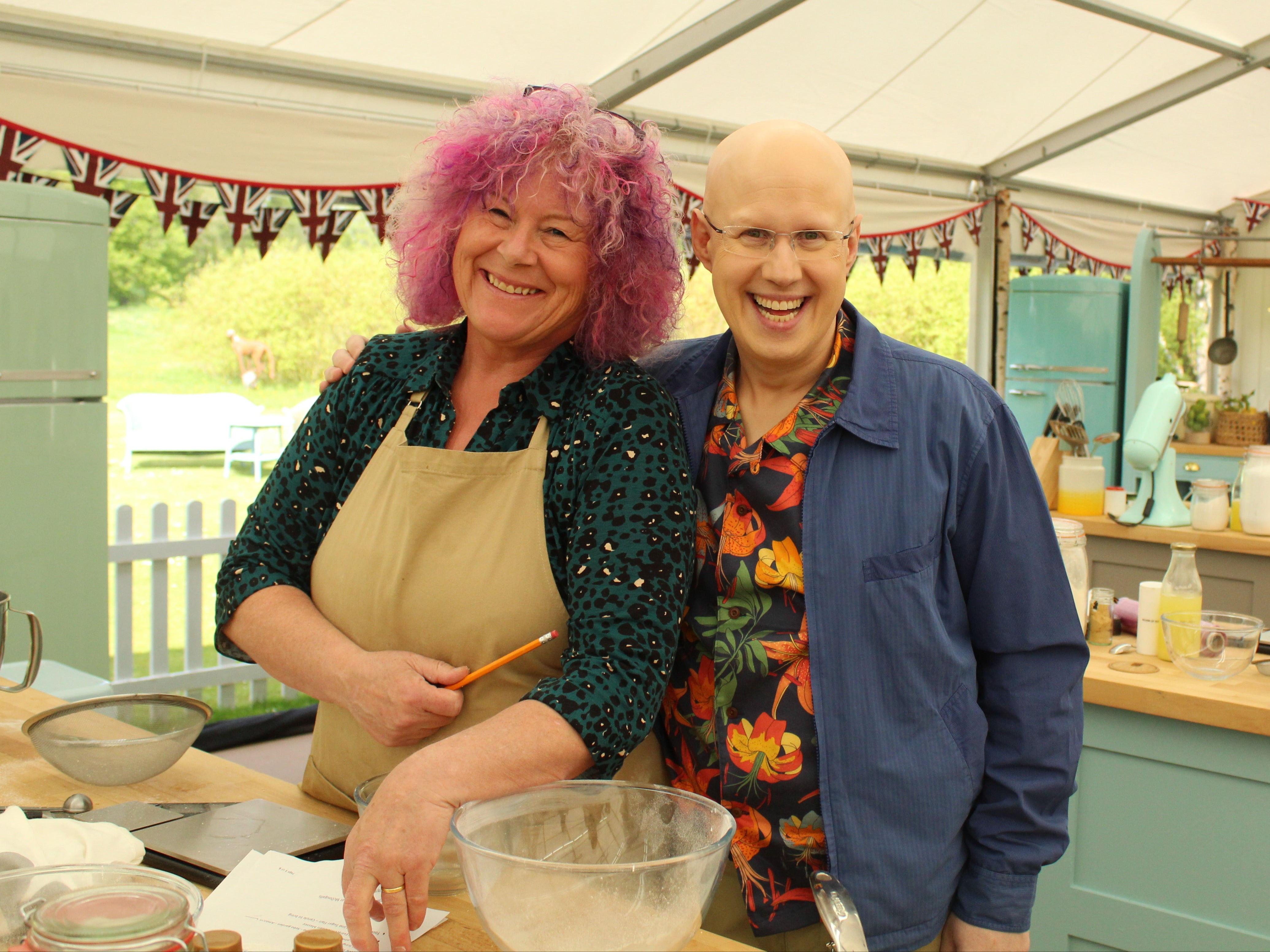 Carole and Matt Lucas