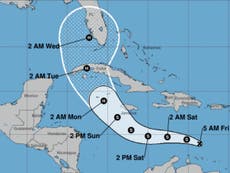 New Tropical Depression Nine could hit Florida as Hurricane Hermine next week