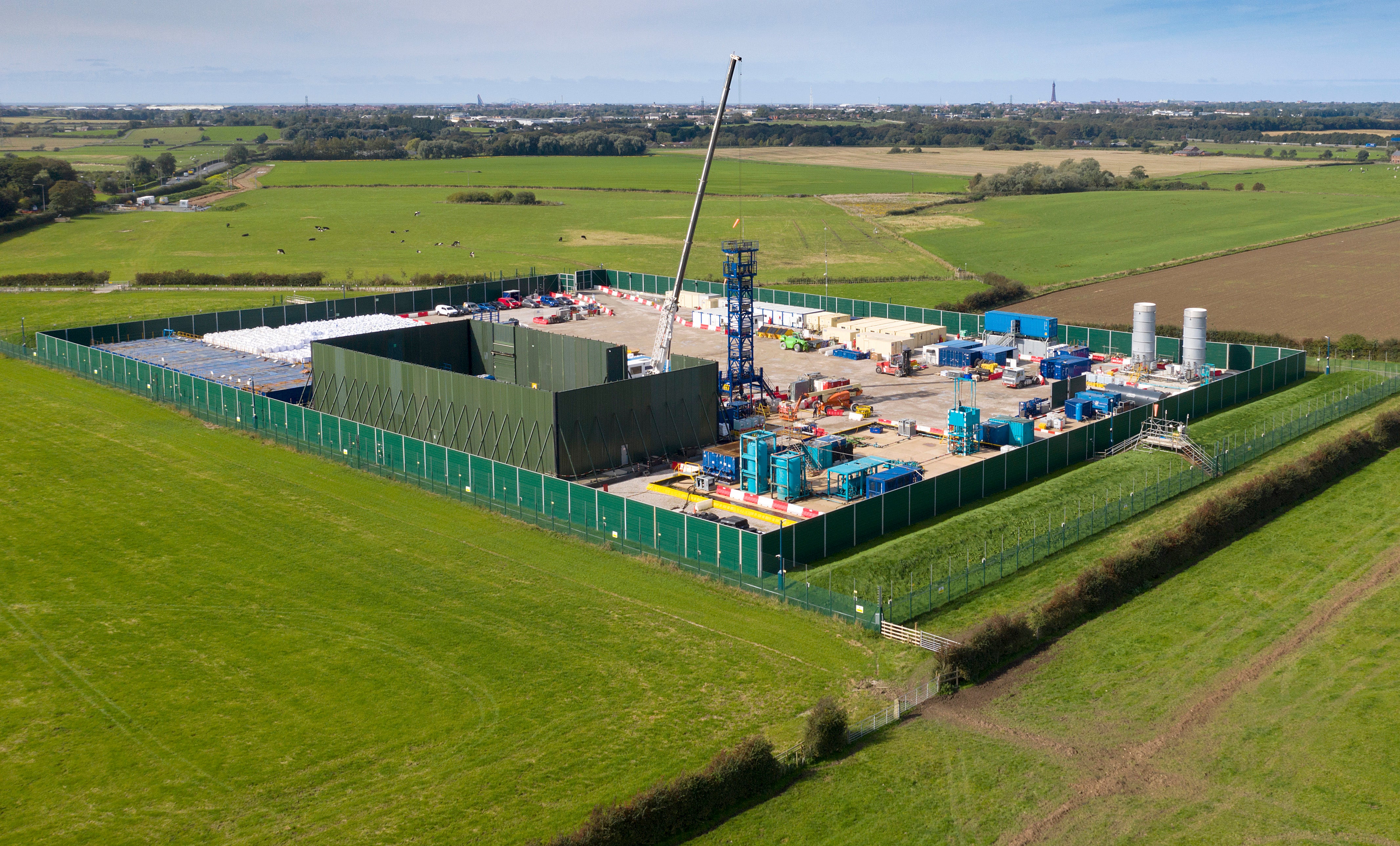 Last month the government lifted the ban on fracking