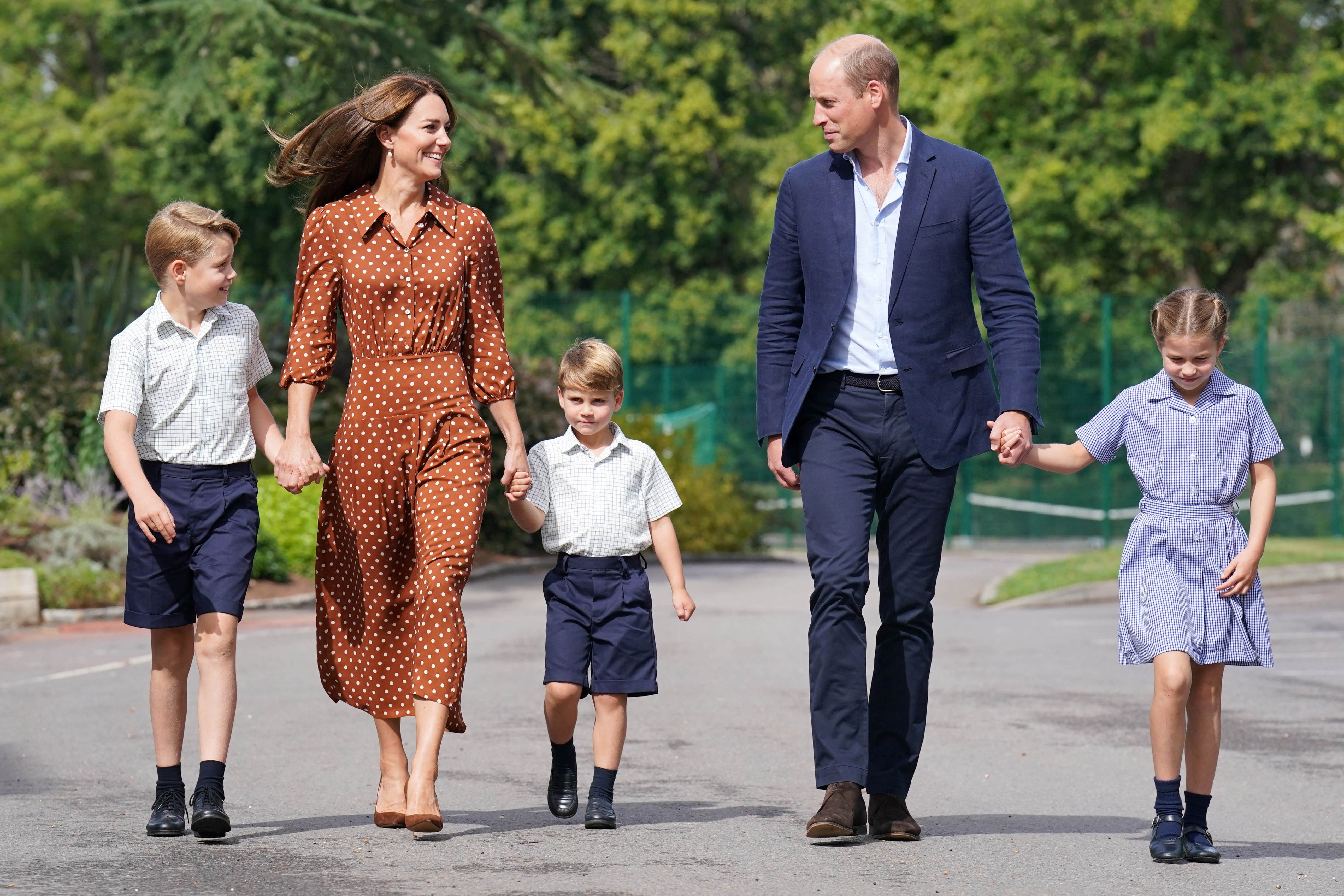 The Prince and Pricess of Wales said they wanted their children to have a family life away from the busyness of central London