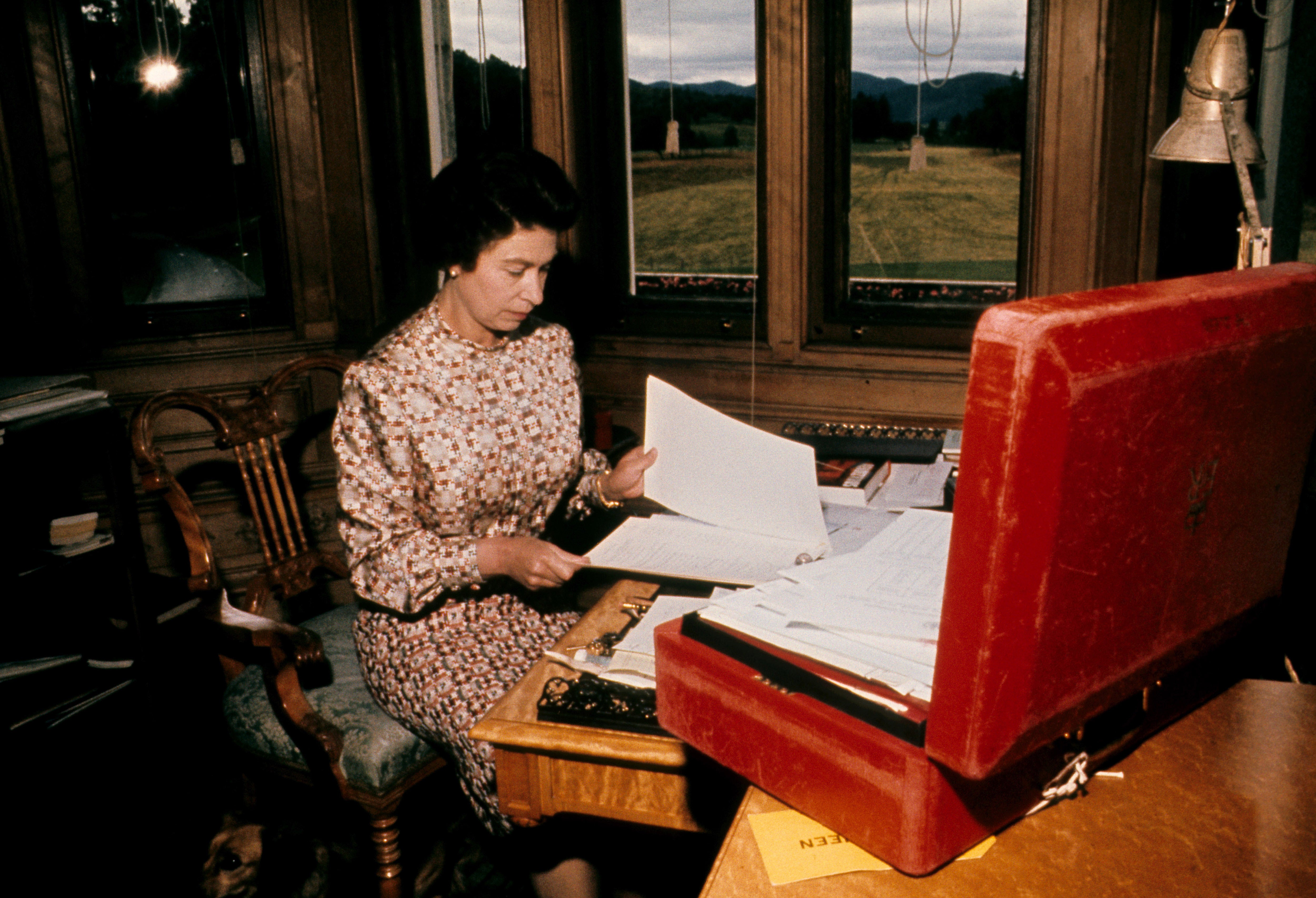 The Queen received red boxes almost every day of her reign, excluding Christmas Day