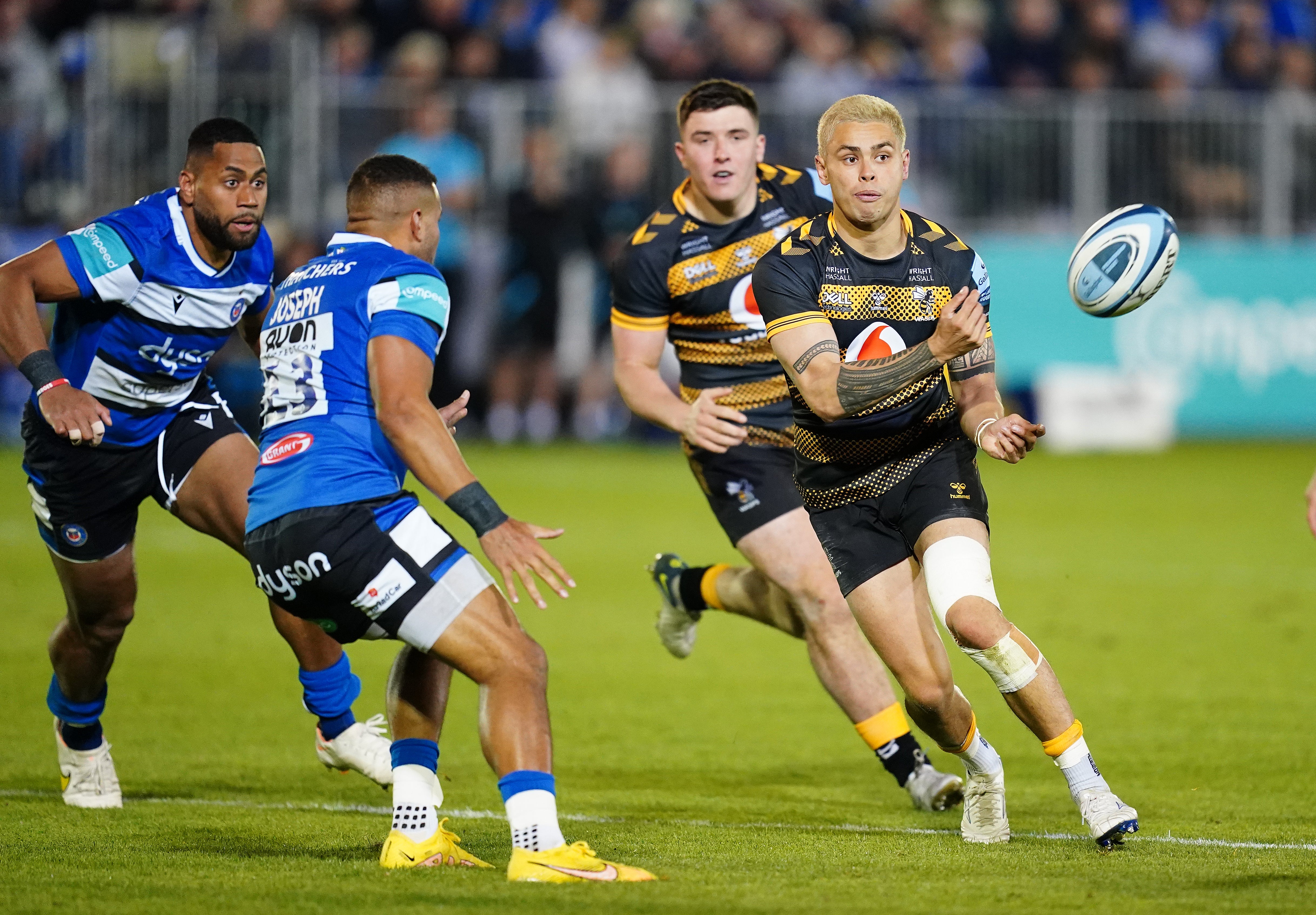 Jacob Umaga kicked 19 points for Wasps (David Davies/PA)