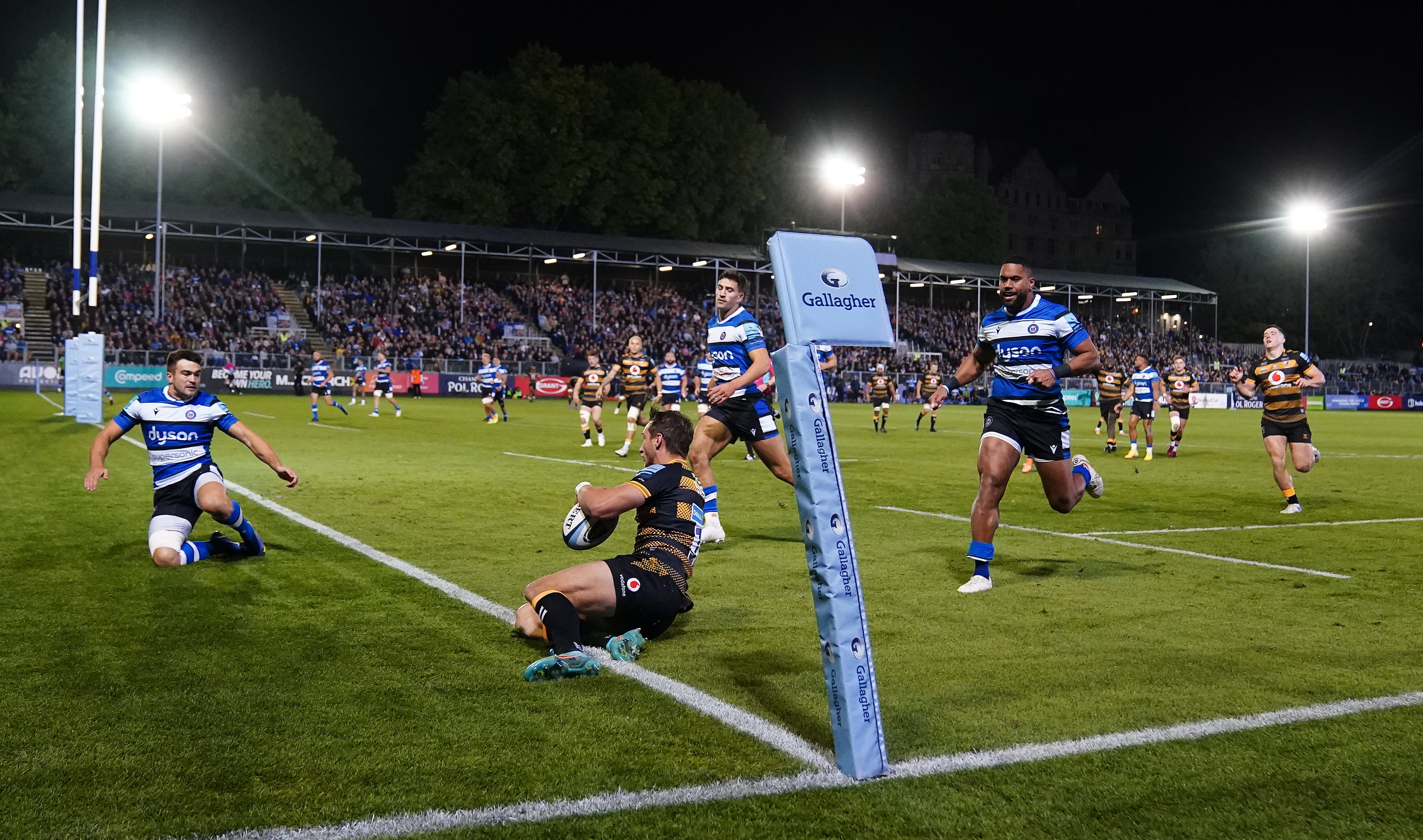 Josh Bassett touched down twice (David Davies/PA)