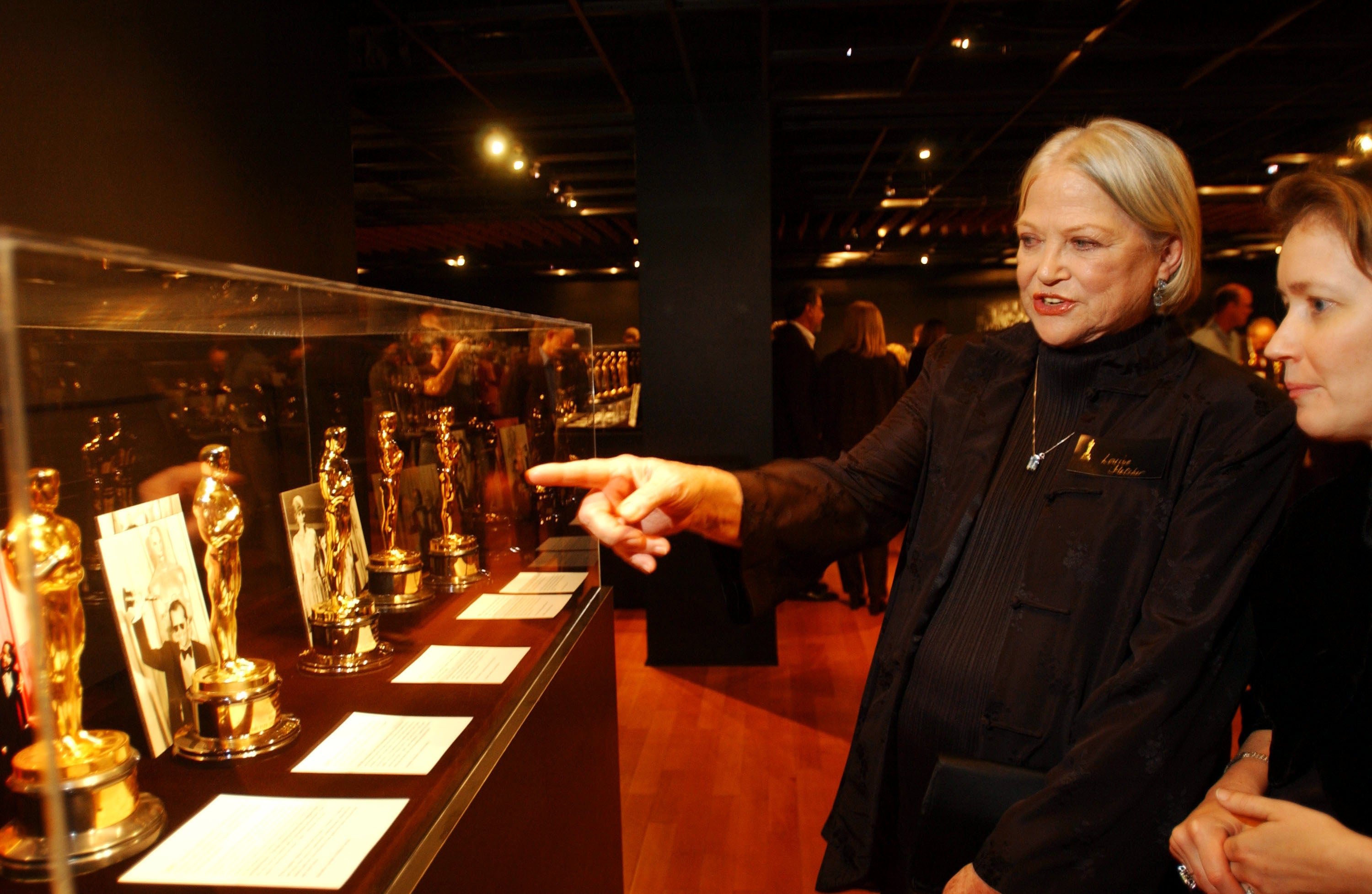 Fletcher points out her 1976 Oscar in 2003