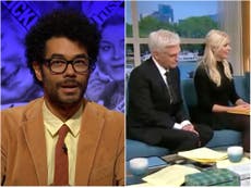 Queuegate: Richard Ayoade rips into This Morning’s ‘national scandal’ on Have I Got News For You