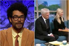 Queuegate: Richard Ayoade rips into This Morning’s ‘national scandal’ on Have I Got News For You