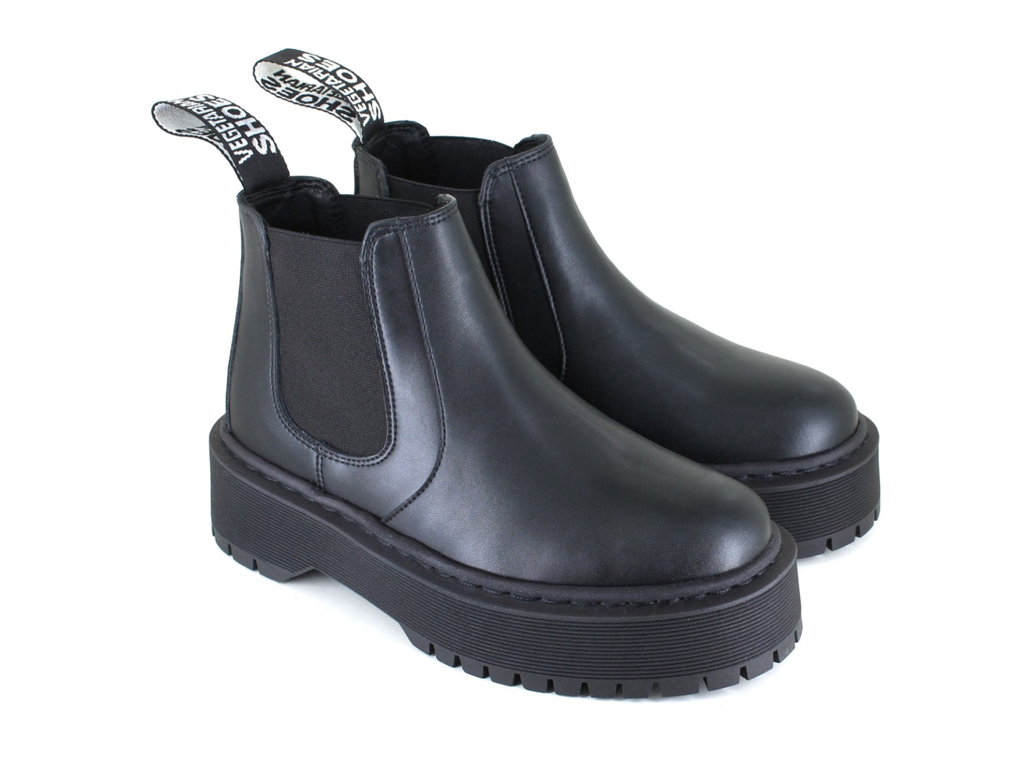 Vegetarian Shoes Zoey mega boot black