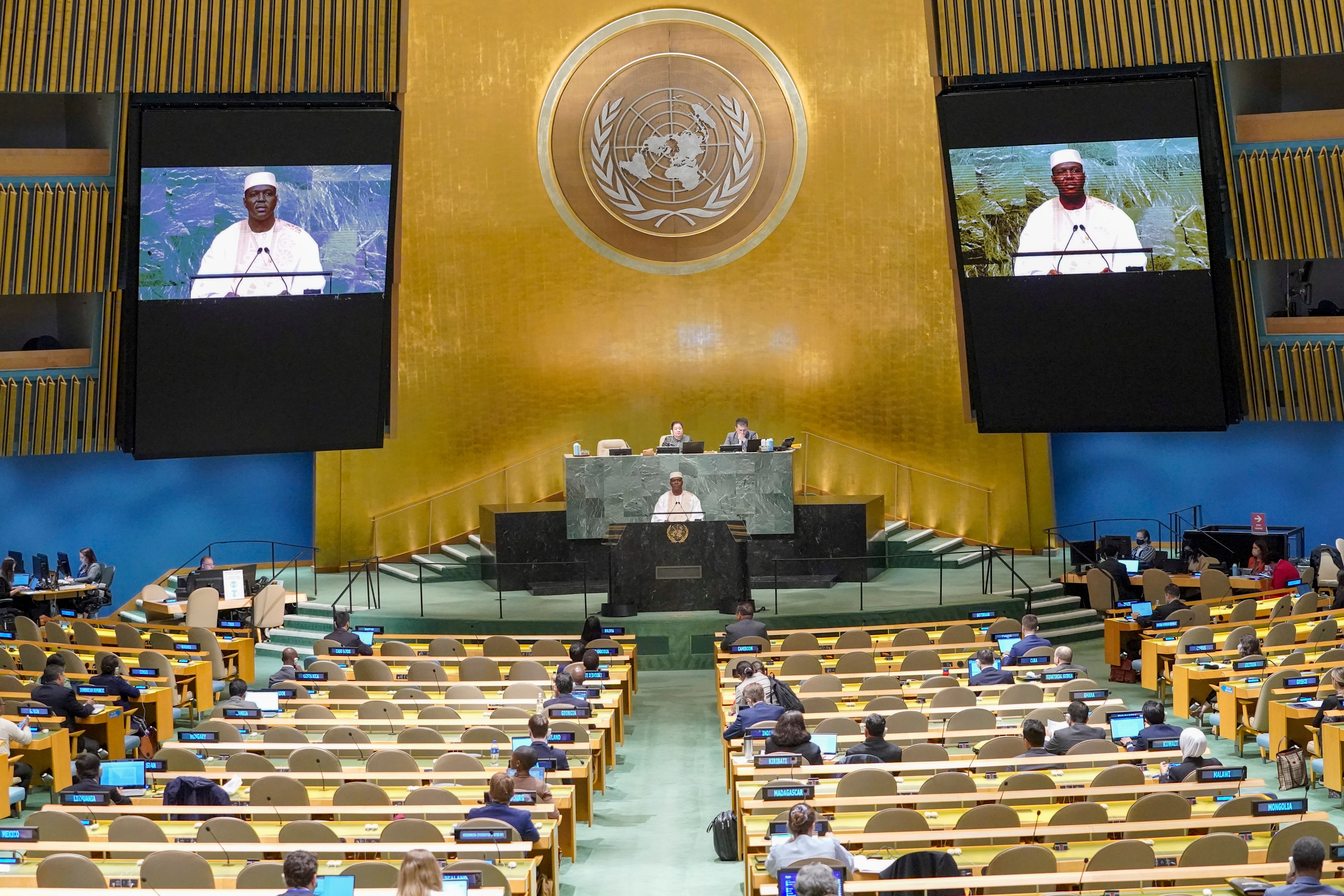 UN General Assembly Mali